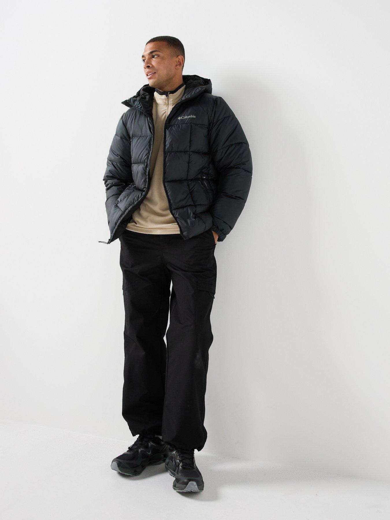Image 3 of 6 of Columbia Mens Puffect Iv Hooded Jacket- Black