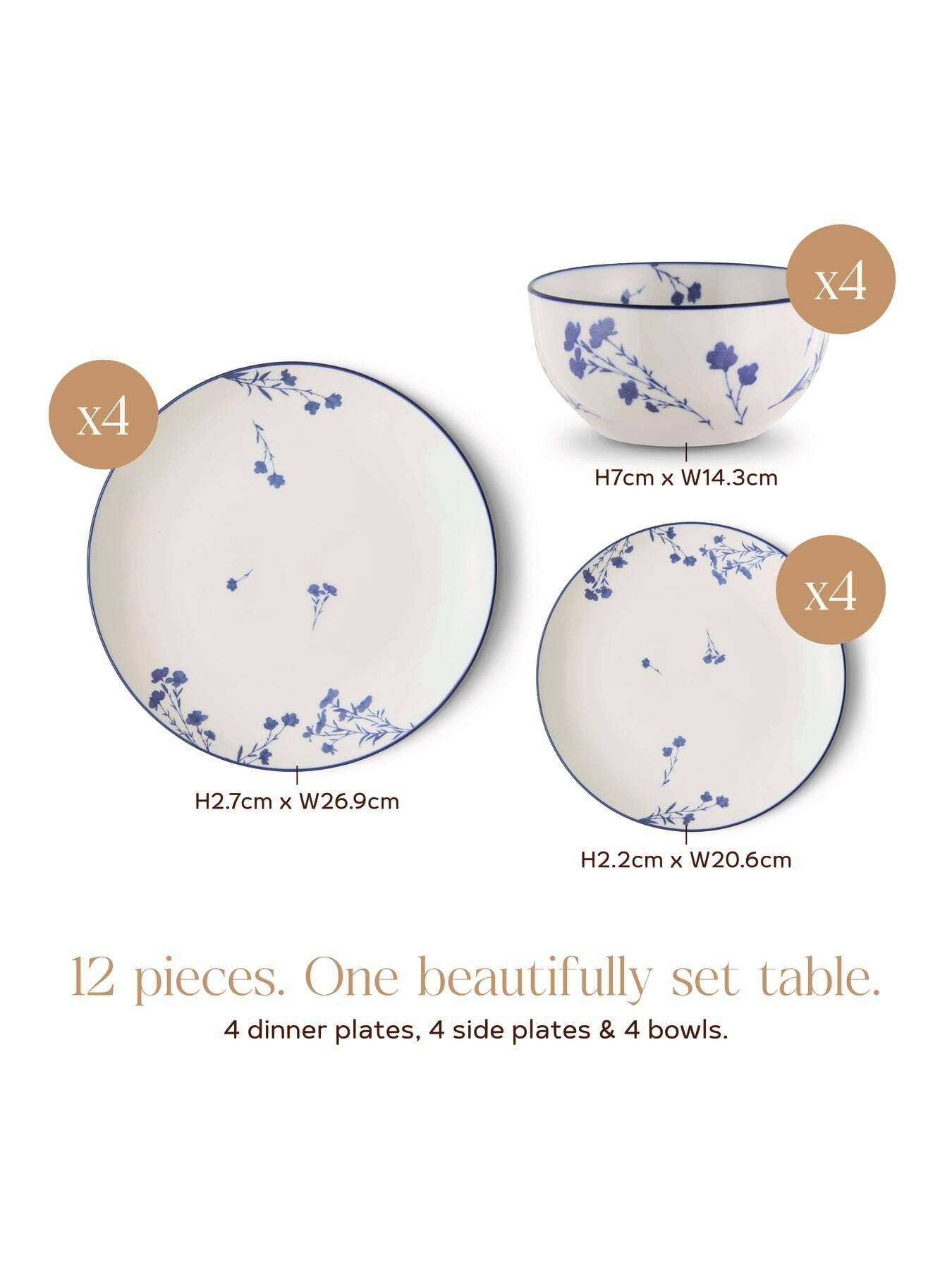 Image 4 of 7 of Royal Victoria Isabella 12 Piece Dinner Set