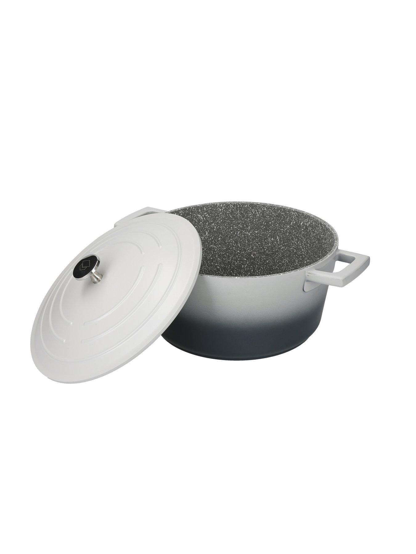 Image 4 of 7 of MasterClass 4 Litre Casserole Dish With Lid - Ombre Grey