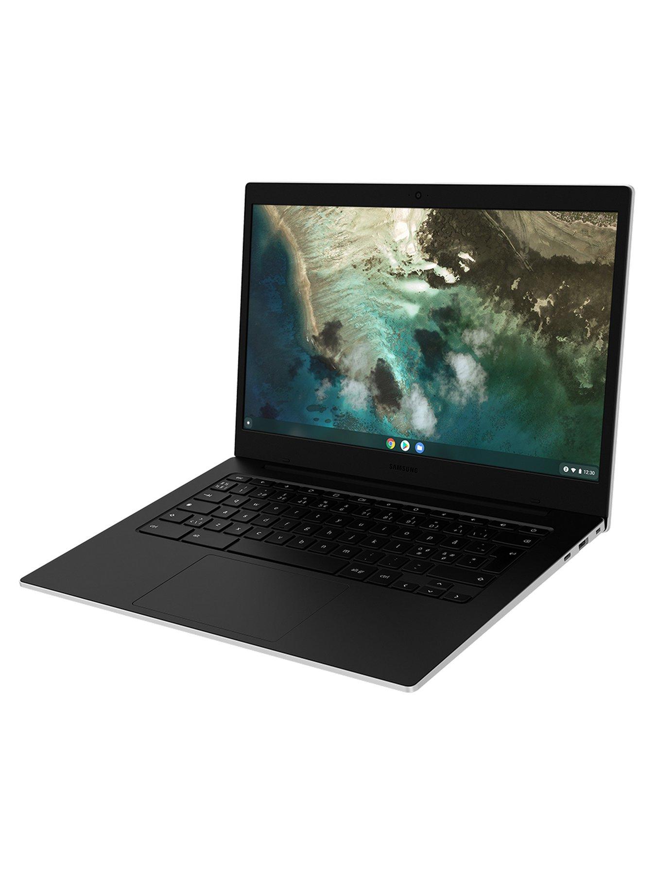 Image 2 of 7 of Samsung Chromebook Go - 14in - Intel Celeron - 4GB RAM, 64GB SSD - Silver