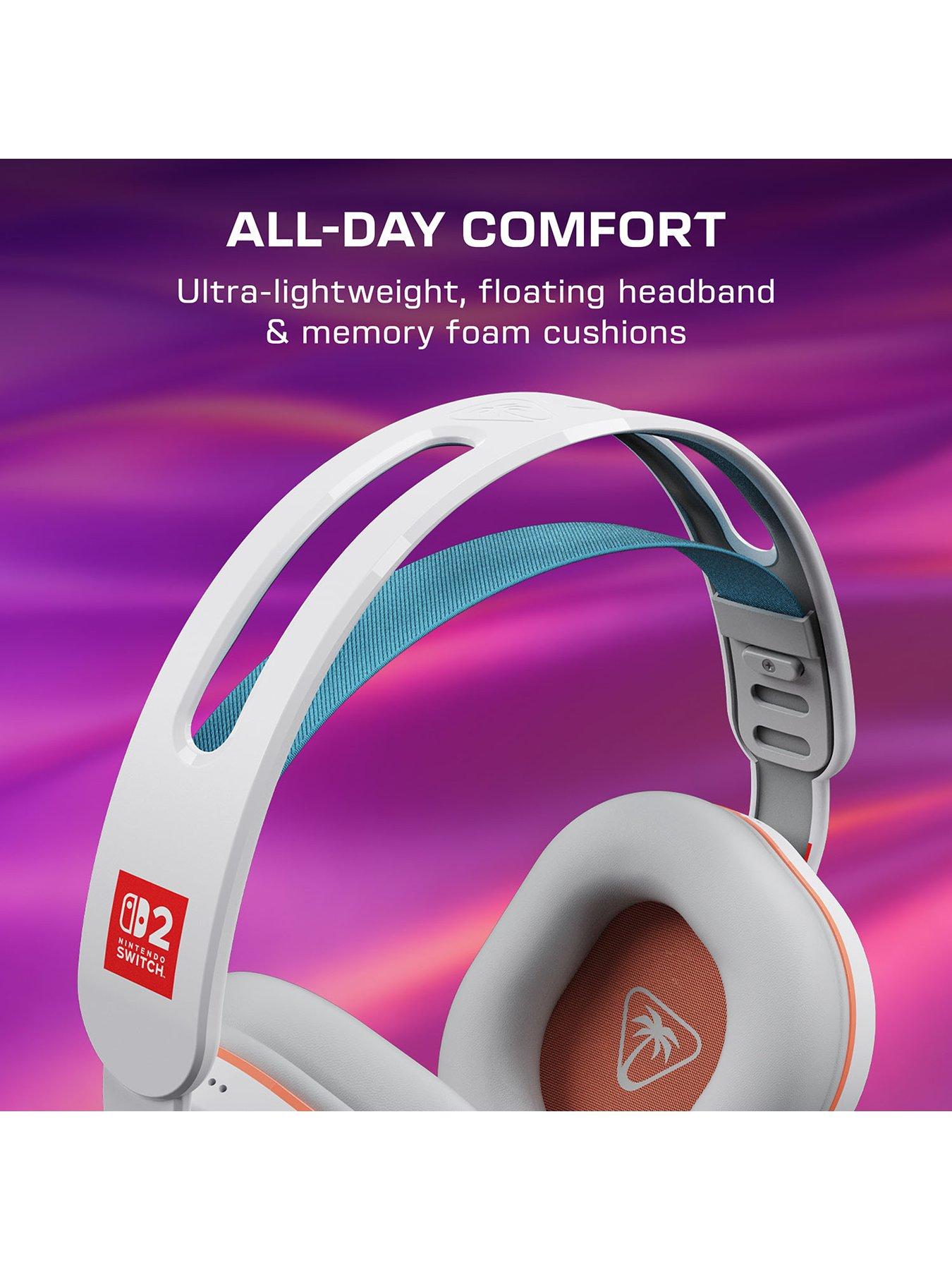 Image 5 of 7 of Turtle Beach Stealth 500 Wireless Gaming Headset for Nintendo Switch 2 - White