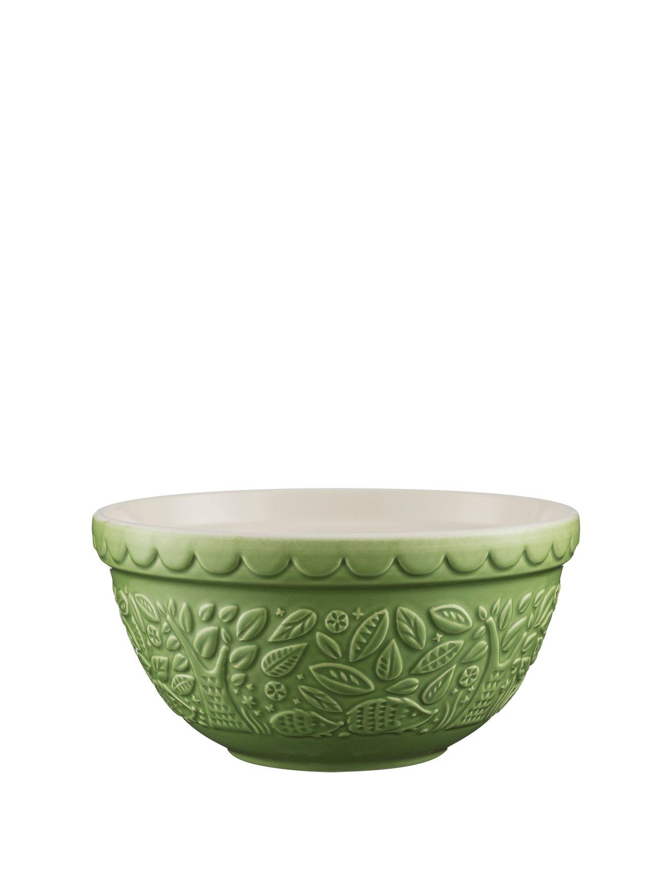 Image 2 of 5 of Mason Cash In the Forest&nbsp;21cm&nbsp;Hedgehog Mixing Bowl - Green