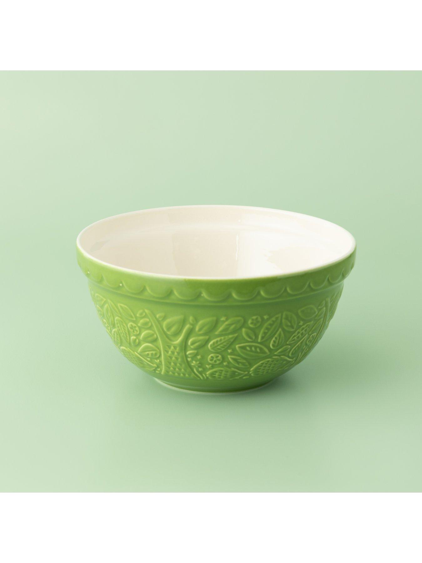 Image 3 of 5 of Mason Cash In the Forest&nbsp;21cm&nbsp;Hedgehog Mixing Bowl - Green