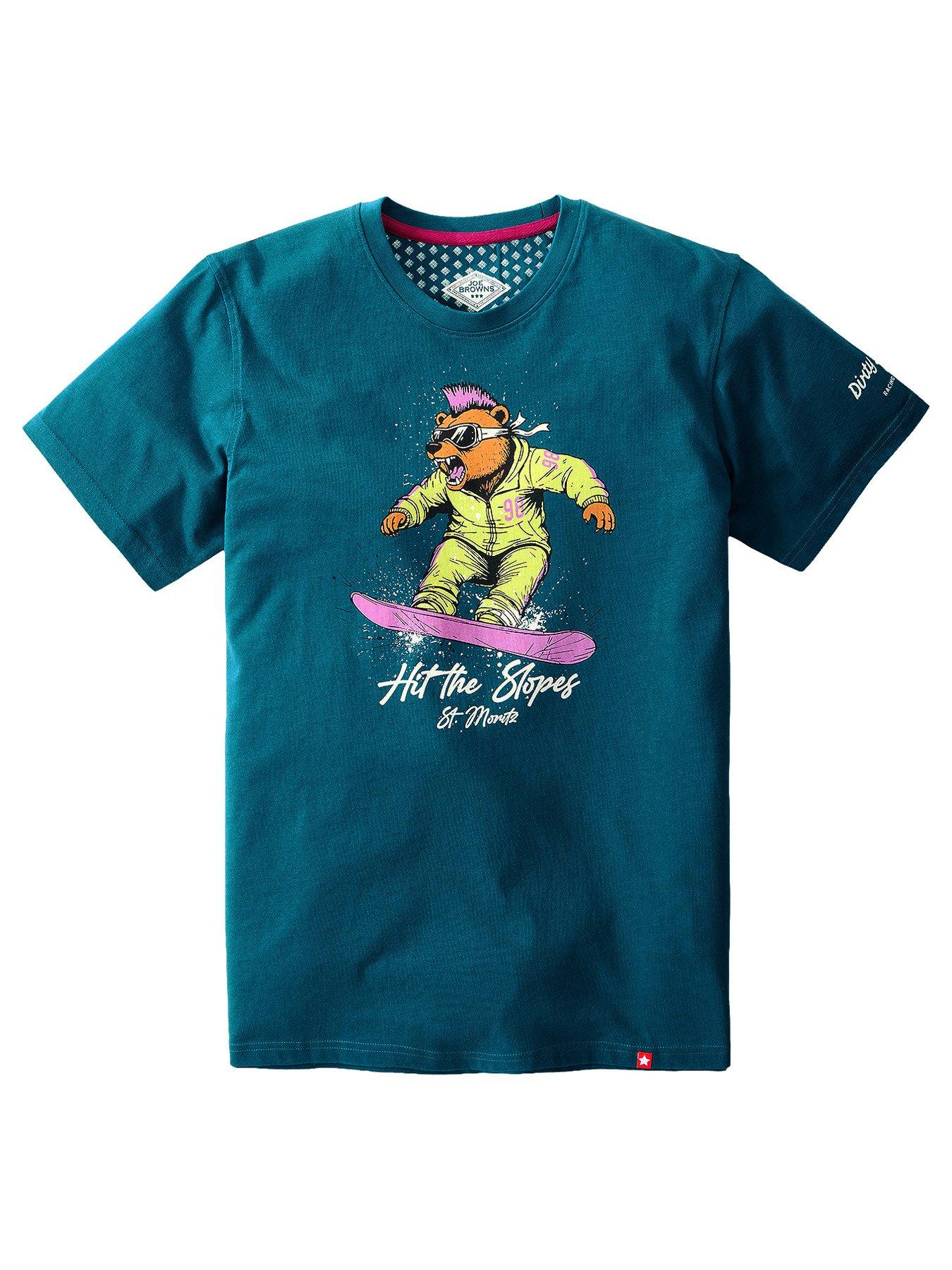 Image 5 of 5 of Joe Browns Bear On A Board T-shirt