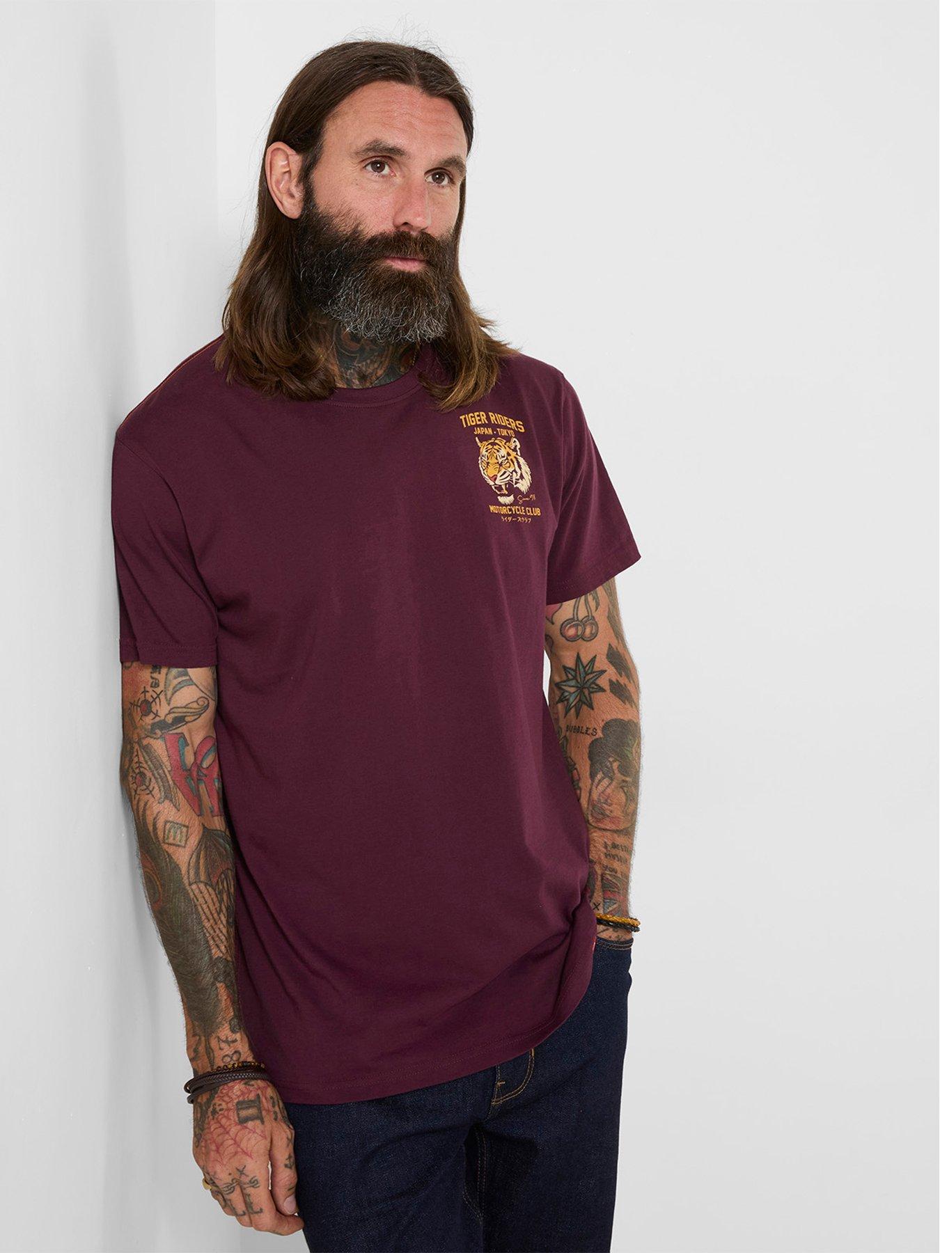 Joe Browns Tiger Riders Back Print T-shirt