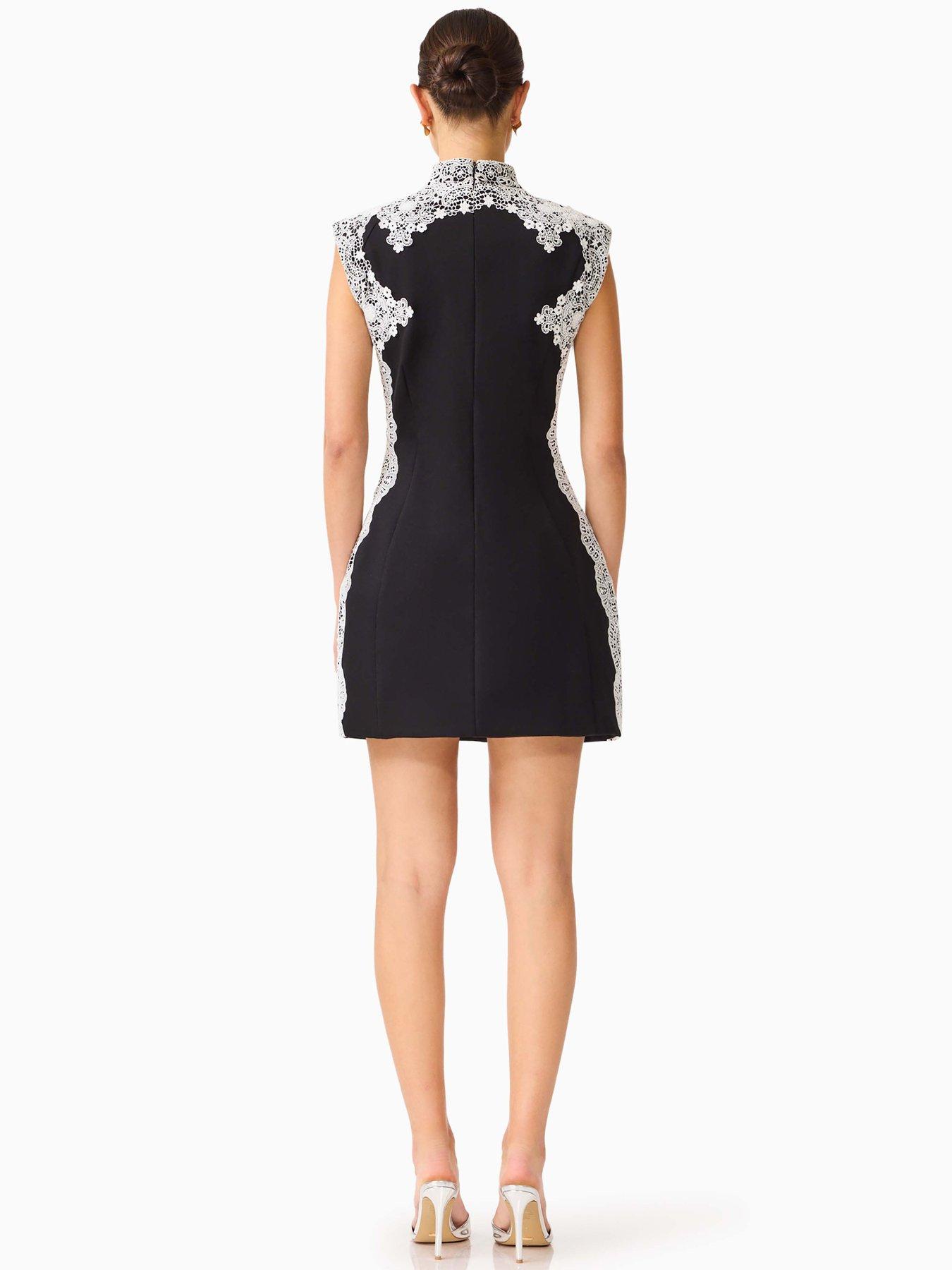 Image 2 of 5 of Elliatt Elysia Lace Mini Tulip Dress