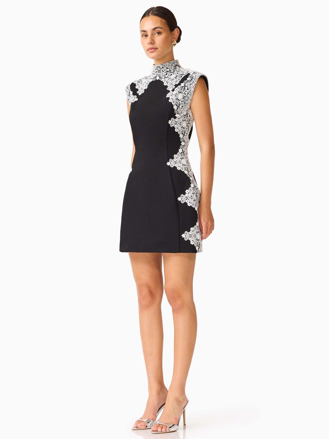 Image 3 of 5 of Elliatt Elysia Lace Mini Tulip Dress