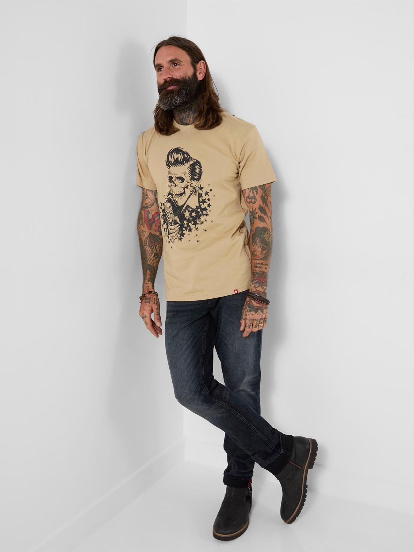Image 3 of 5 of Joe Browns Singing Skull T-shirt