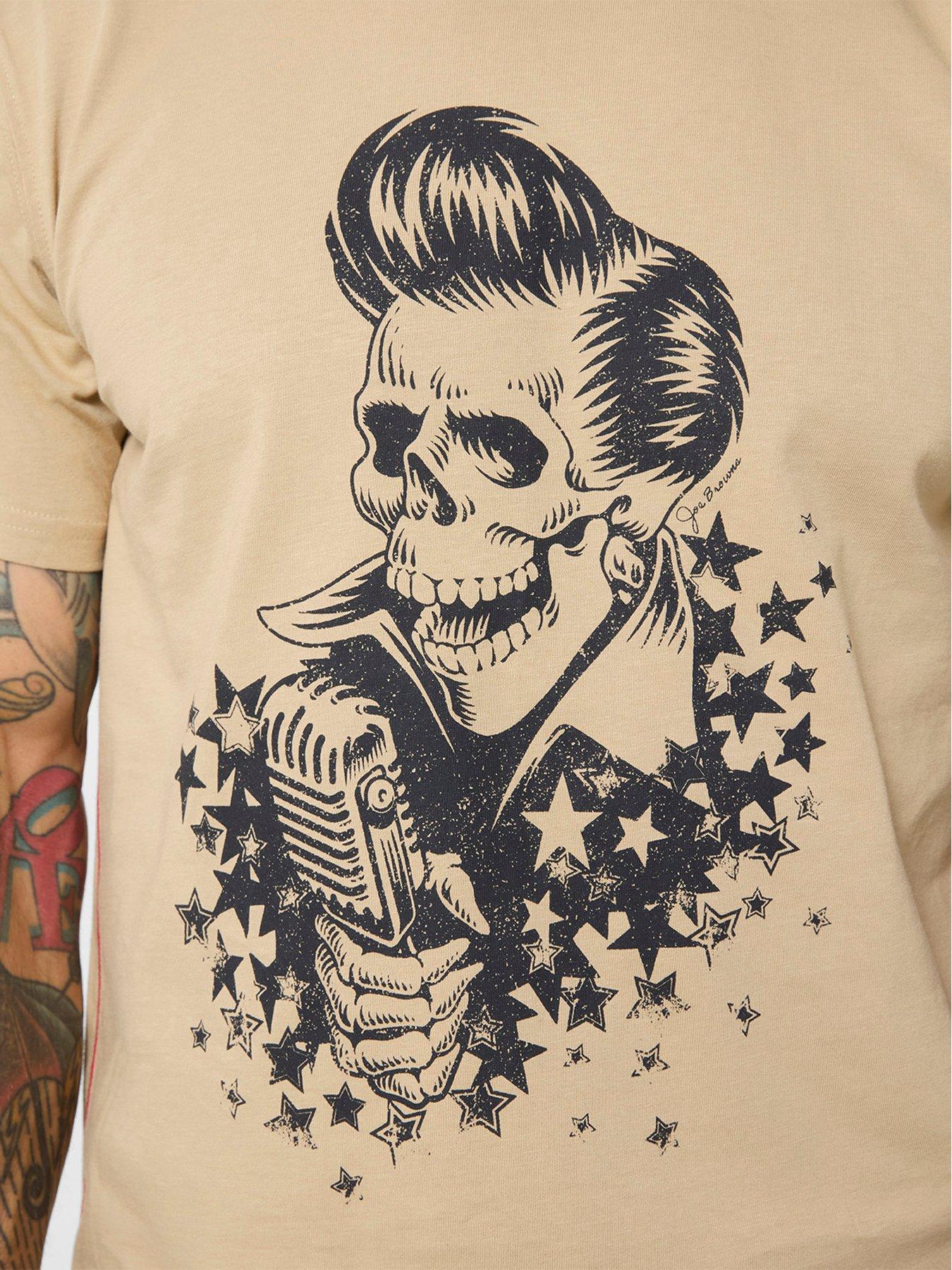 Image 4 of 5 of Joe Browns Singing Skull T-shirt