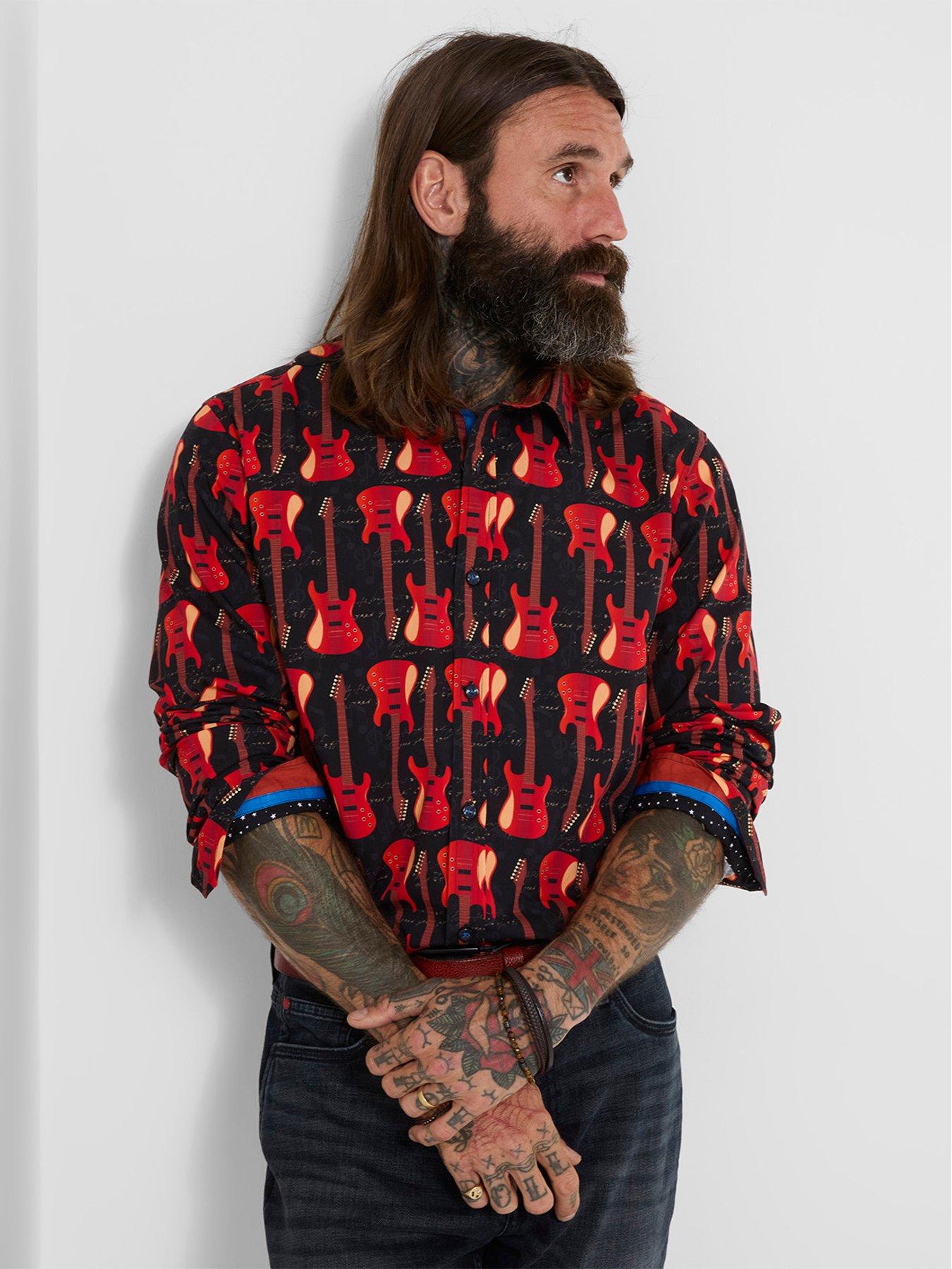 Joe Browns Guitar Line Up Print Shirt