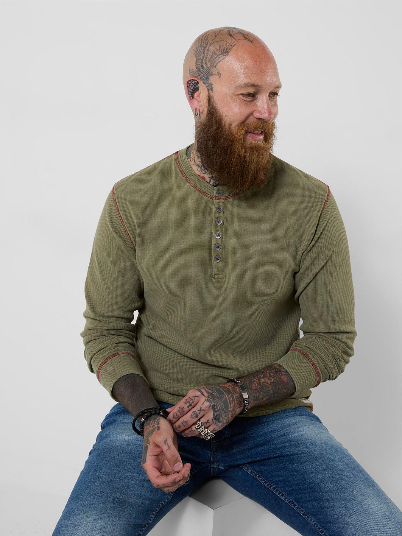 Joe Browns Wonderful Waffle Henley