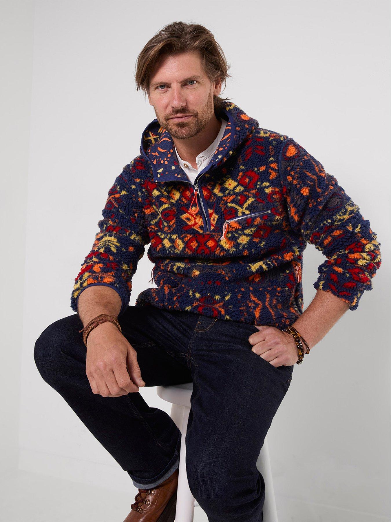 Joe Browns Perfect Pattern Borg Hoodie