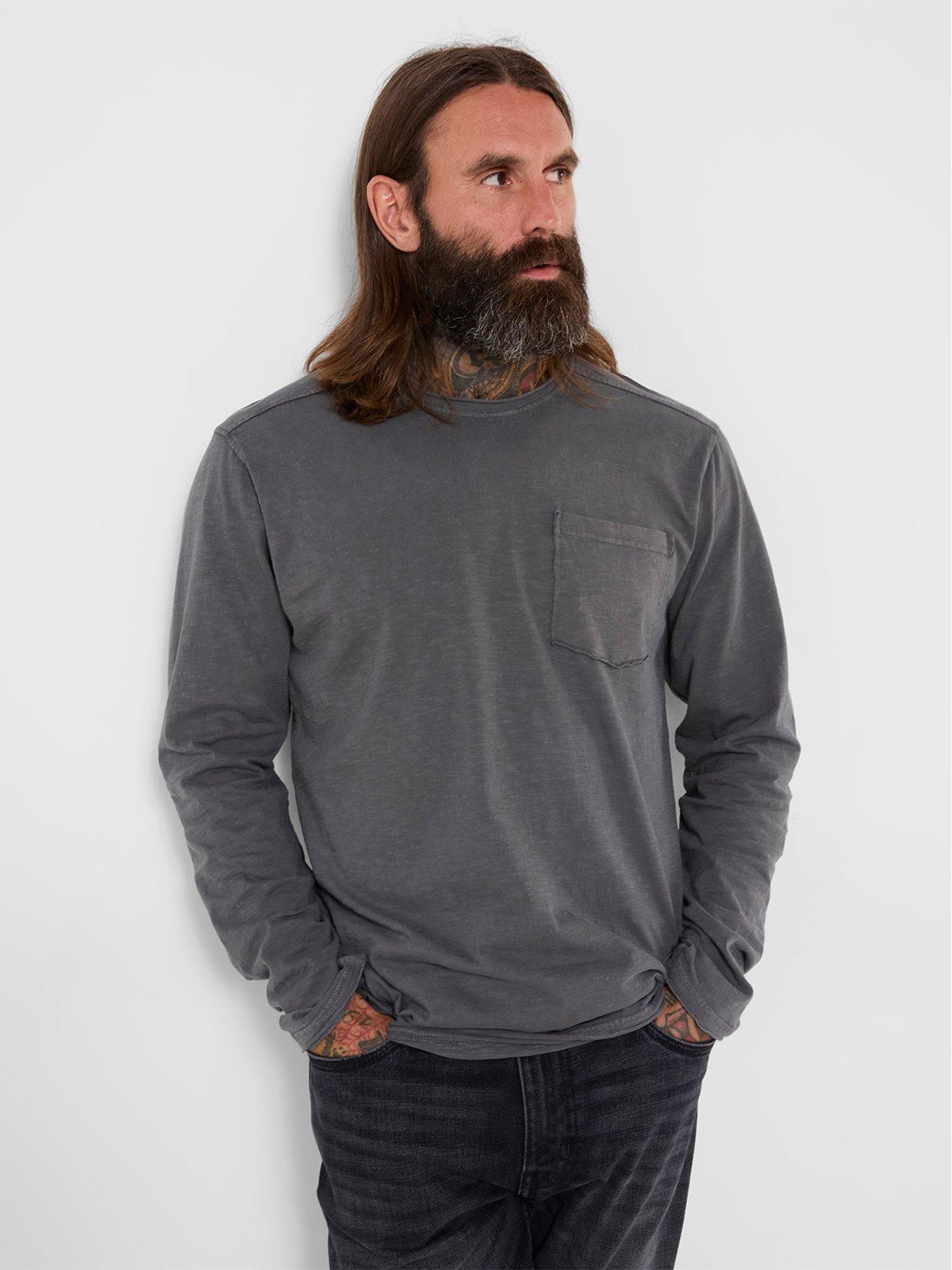Joe Browns Remarkable Raw Edge Slub Crew