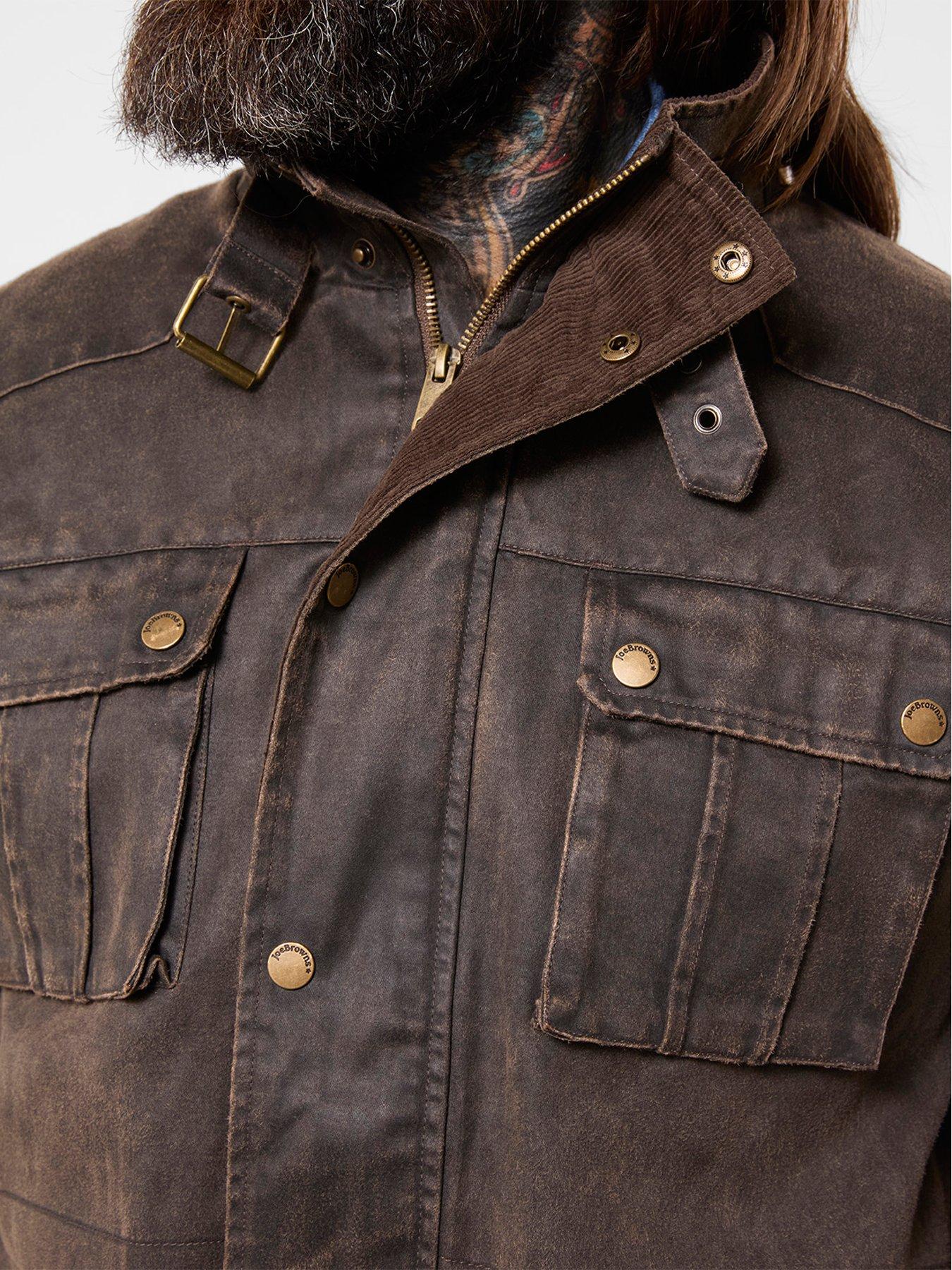 Image 3 of 7 of Joe Browns Wonderful Waxed Canvas Jacket