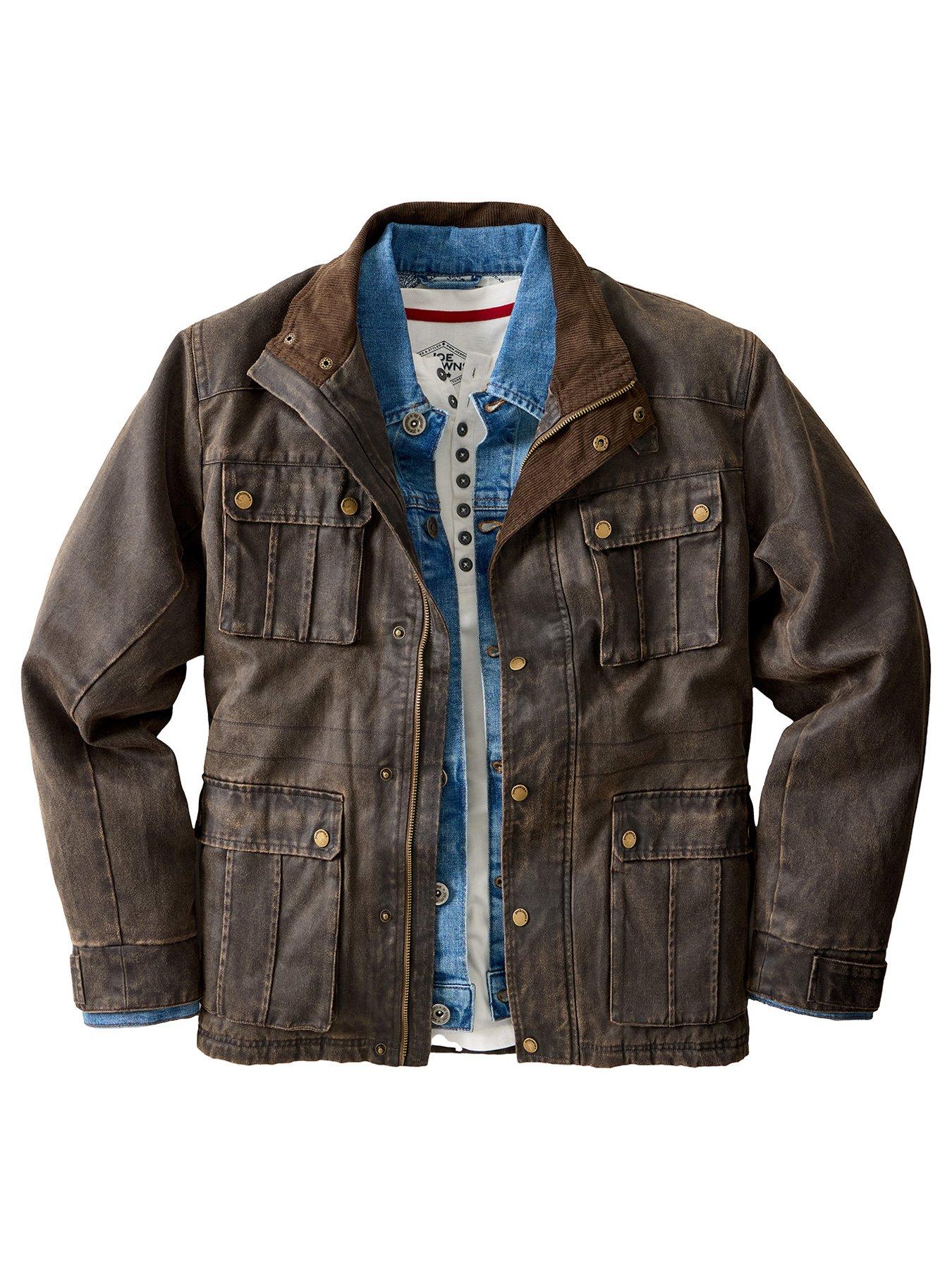 Image 6 of 7 of Joe Browns Wonderful Waxed Canvas Jacket