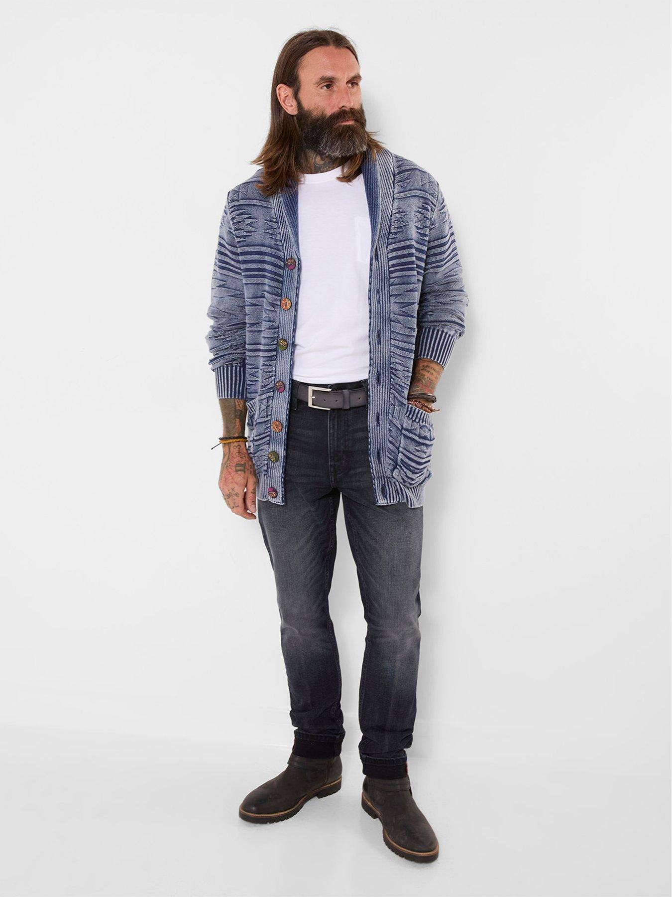 Image 3 of 7 of Joe Browns Indigo Acid Washed Cardigan