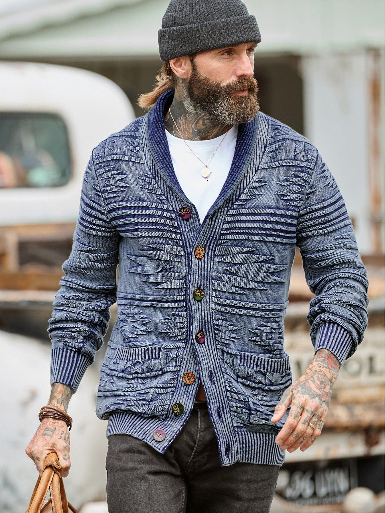 Image 5 of 7 of Joe Browns Indigo Acid Washed Cardigan