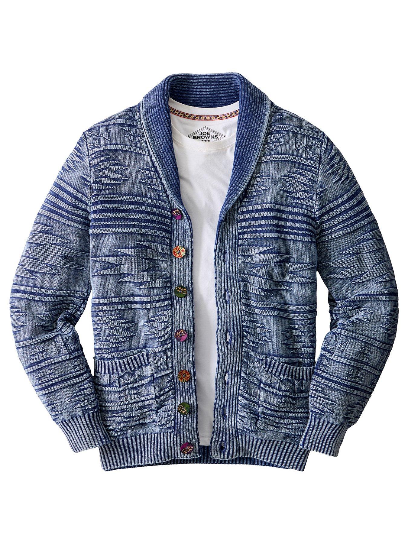 Image 6 of 7 of Joe Browns Indigo Acid Washed Cardigan