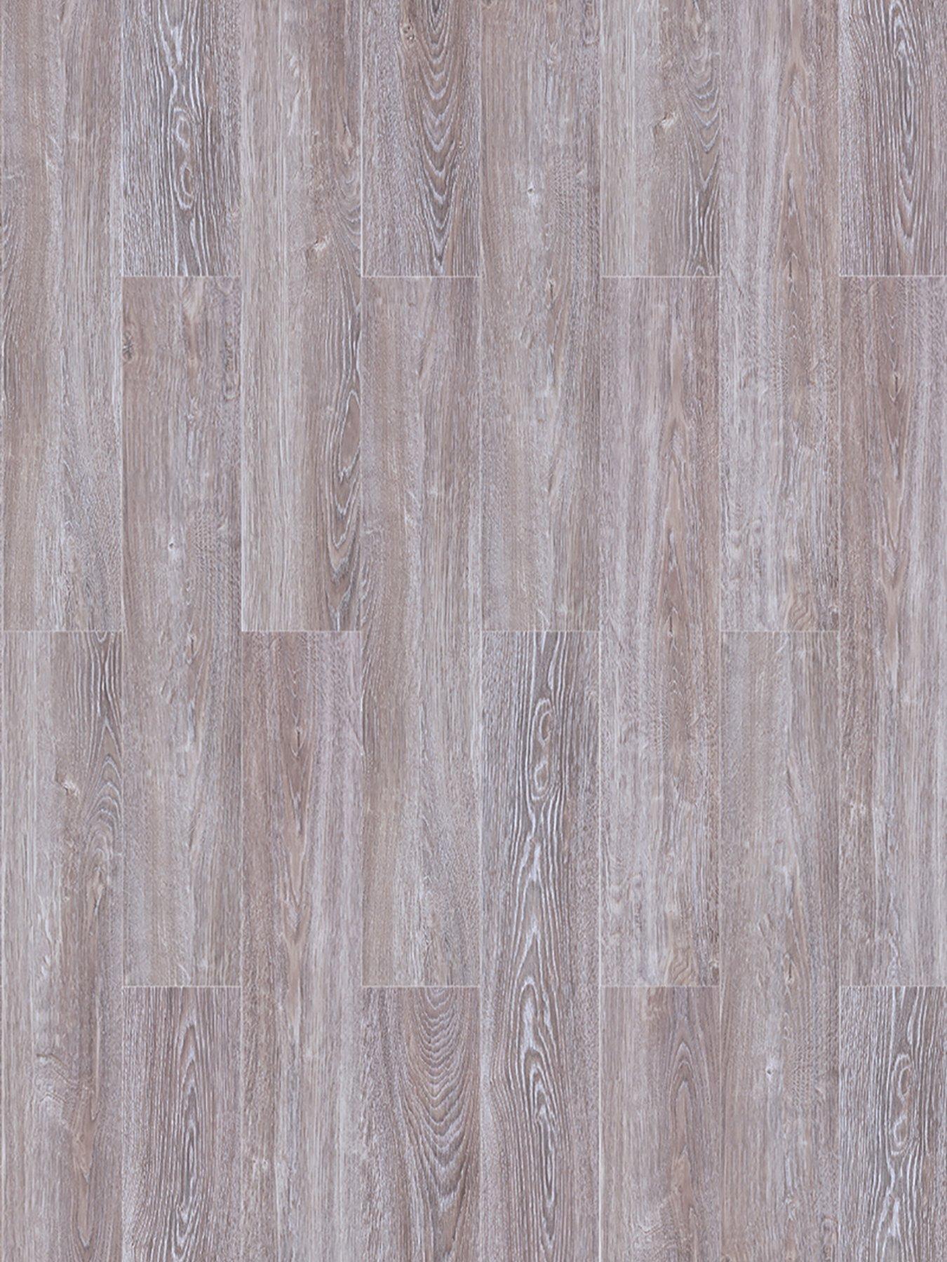 Image 6 of 7 of Living and Home 36Pcs Rustic Mist Oak Wood Grain Waterproof Self Adhesive PVC Flooring