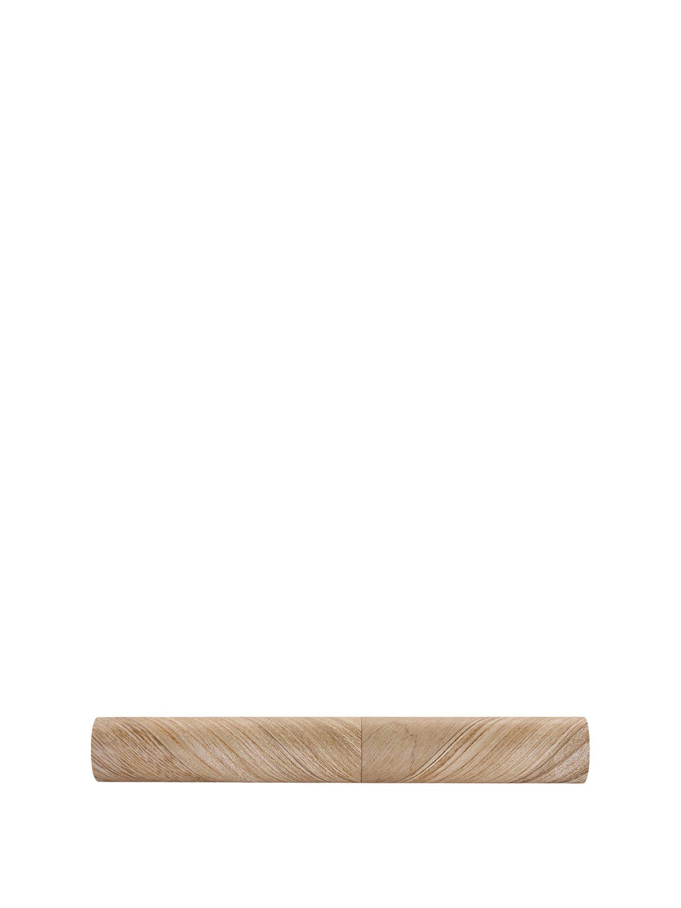 Image 2 of 6 of Living and Home Self-Adhesive PVC Flooring Wallpaper with Wood Effect Light Brown