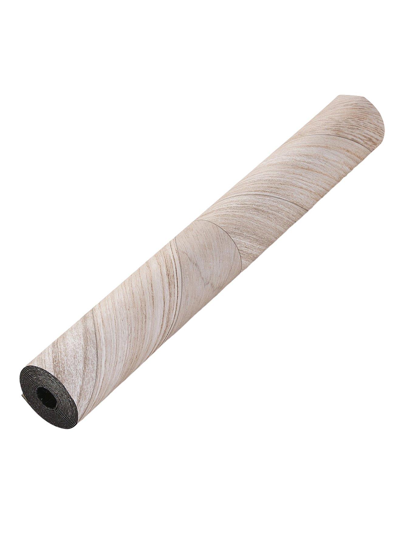 Image 3 of 6 of Living and Home Light Wood Effect Self-Adhesive Floor & Wall Covering