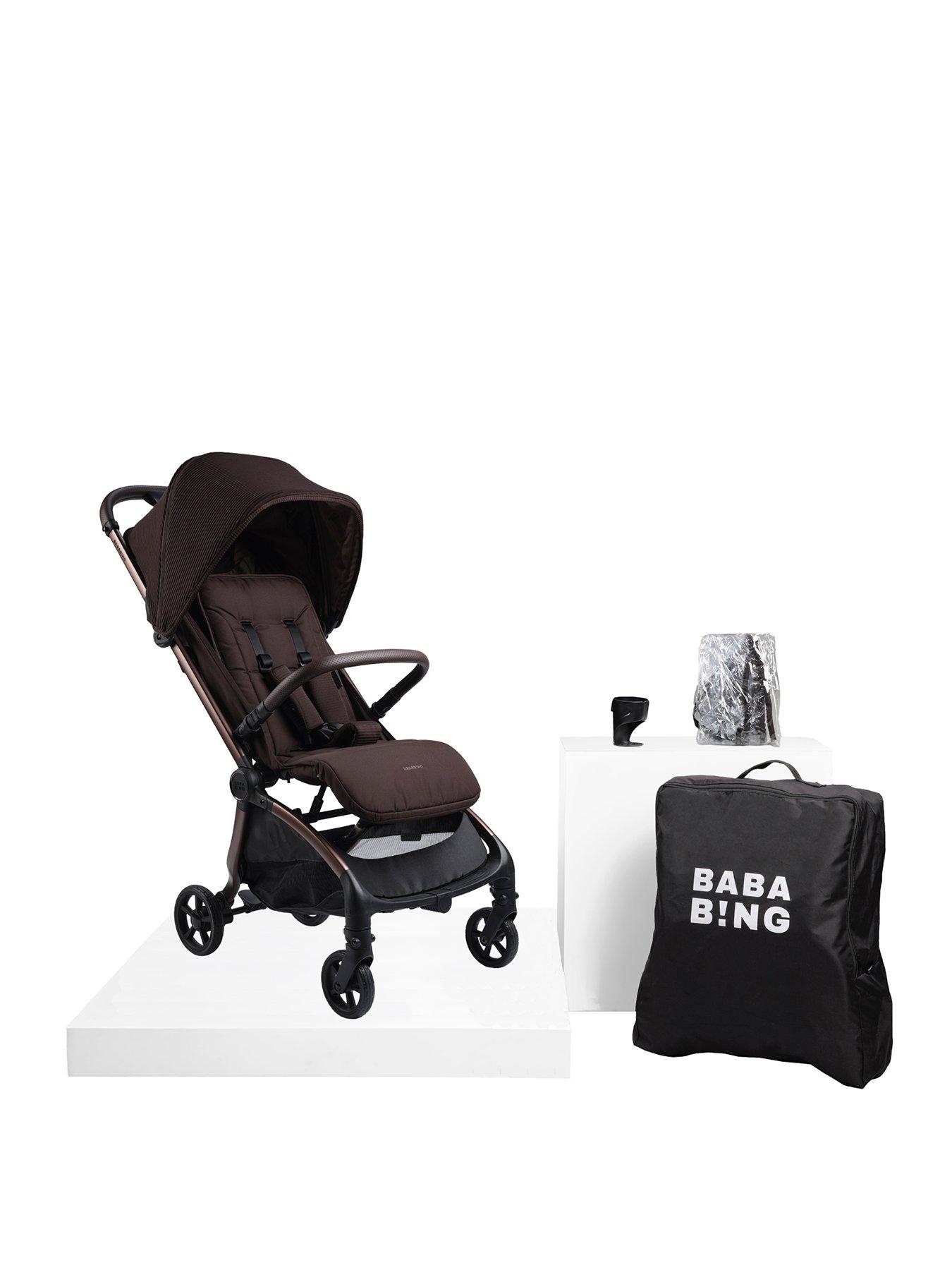 BabaBing! Imi Compact Autofold Pushchair - Kofe