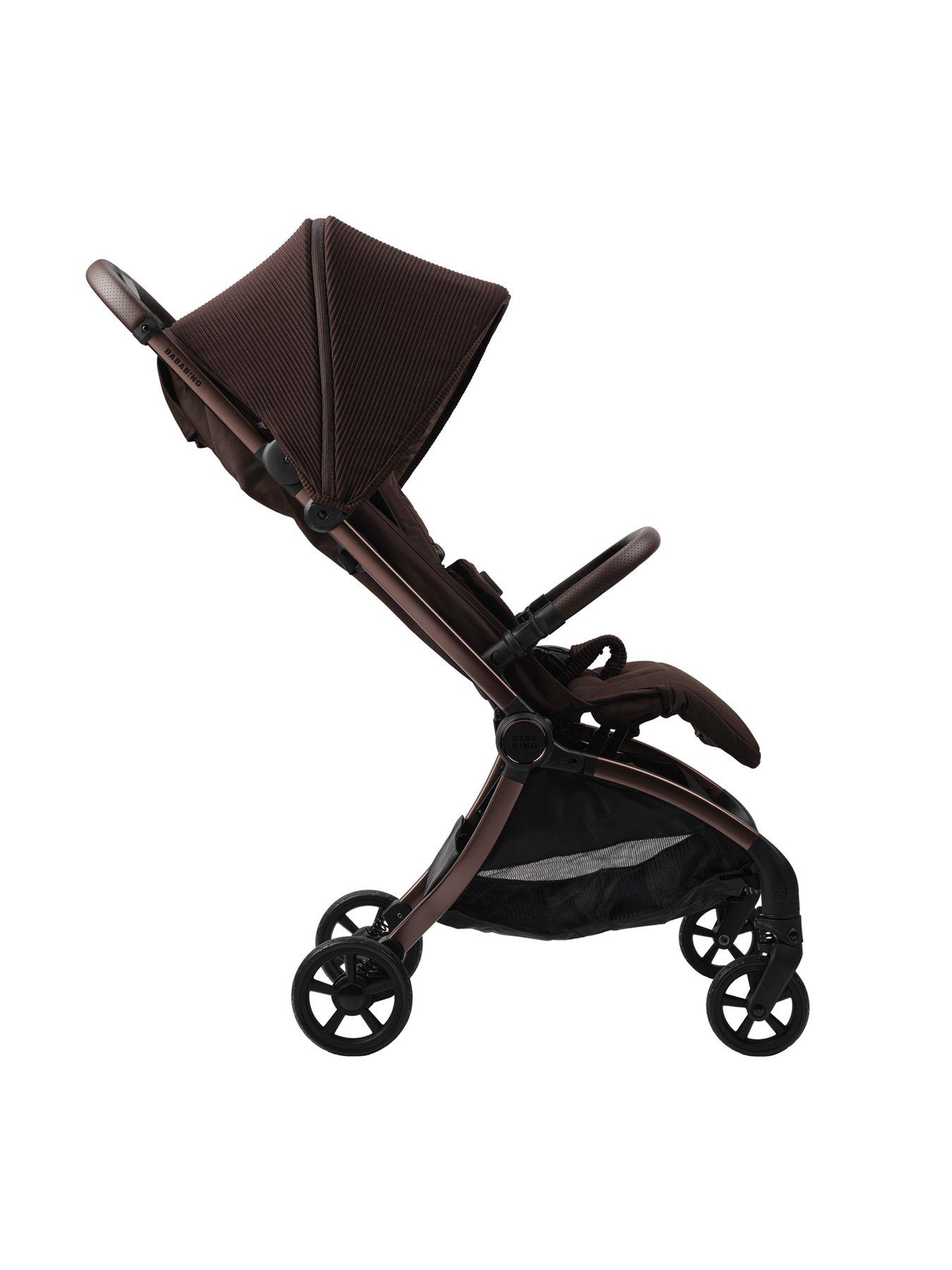 Image 4 of 8 of BabaBing! Imi Compact Autofold Pushchair - Kofe