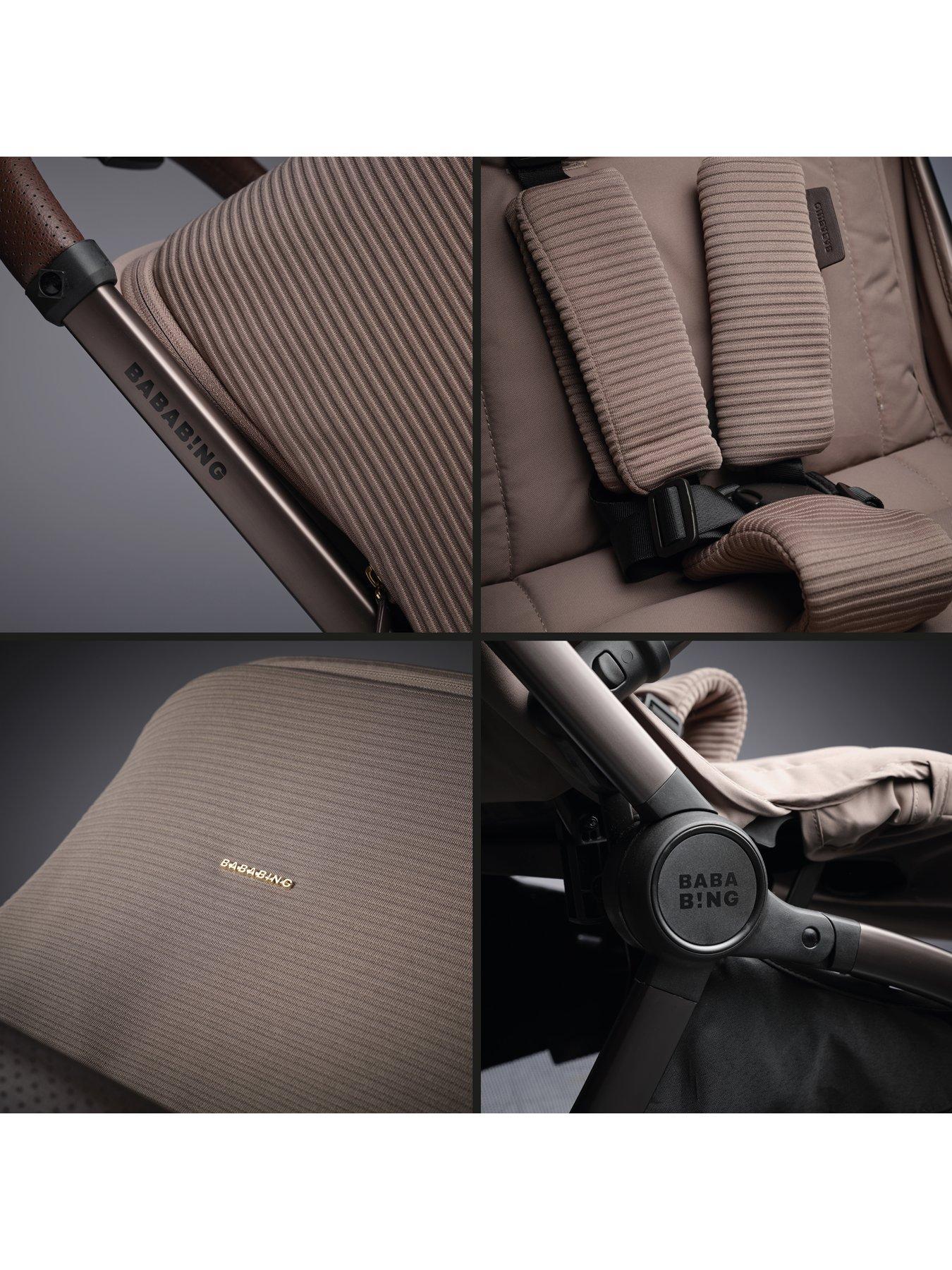 Image 2 of 8 of BabaBing! Imi Compact Autofold Pushchair - Mink
