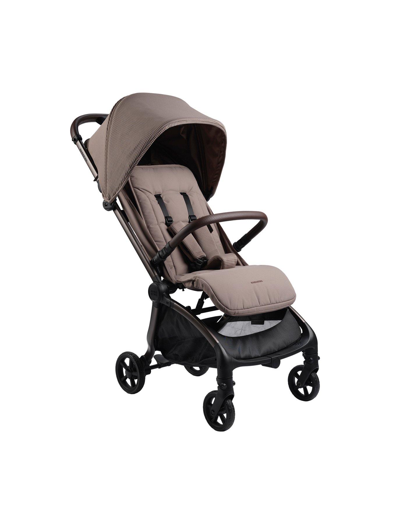 Image 3 of 8 of BabaBing! Imi Compact Autofold Pushchair - Mink