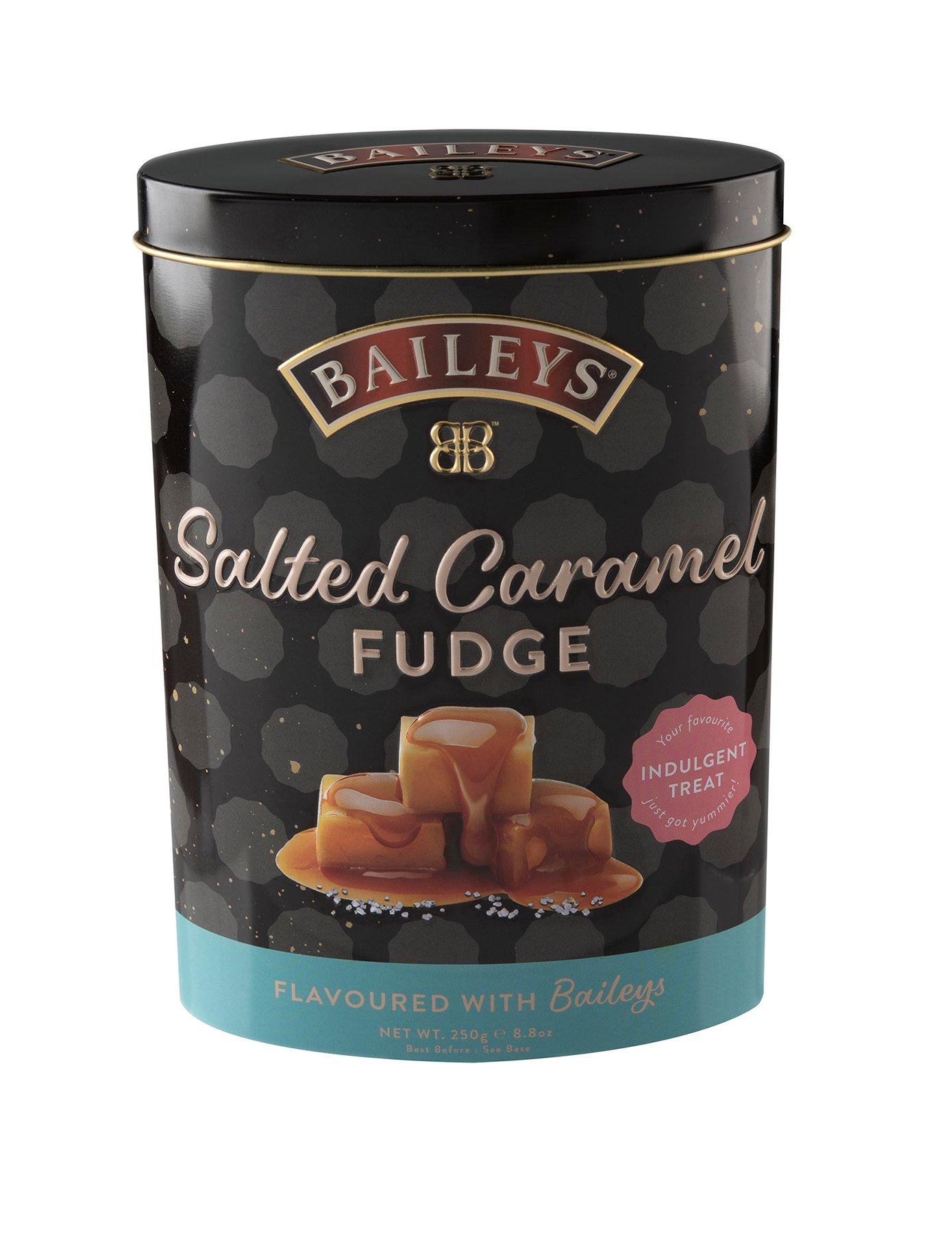 Image 1 of 1 of Baileys salted caramel flavoured luxury fudge in tin - 250g