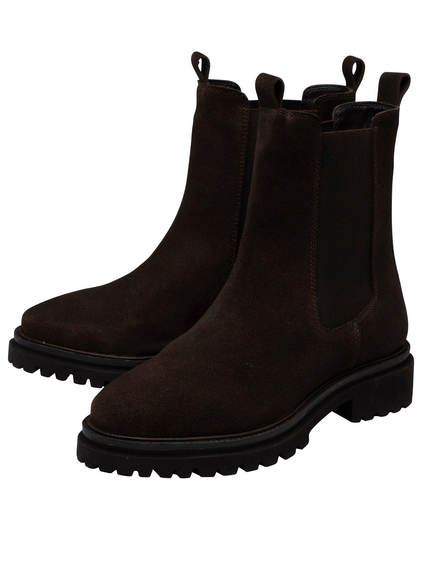 Image 2 of 4 of Ravel Stoak Biker Suede Boot - Brown