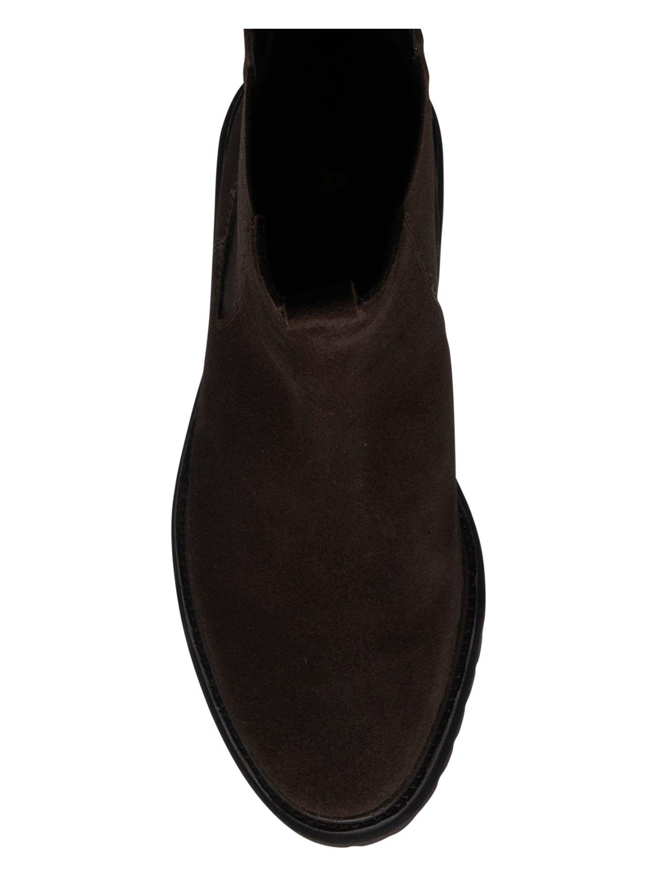 Image 4 of 4 of Ravel Stoak Biker Suede Boot - Brown