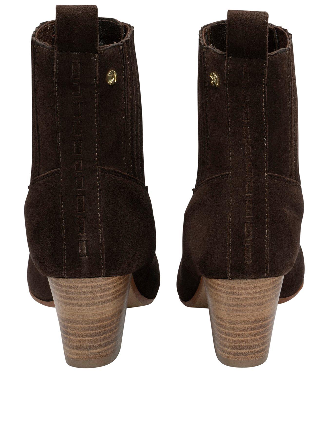 Image 3 of 4 of Ravel Axford Cowboy Ankle Boot - Brown