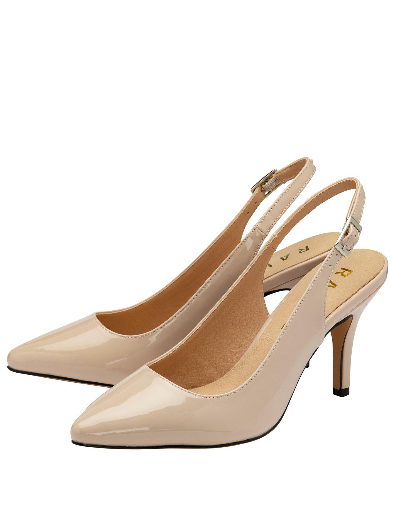 Image 2 of 4 of Ravel Kavan Sling Back Heel - Nude