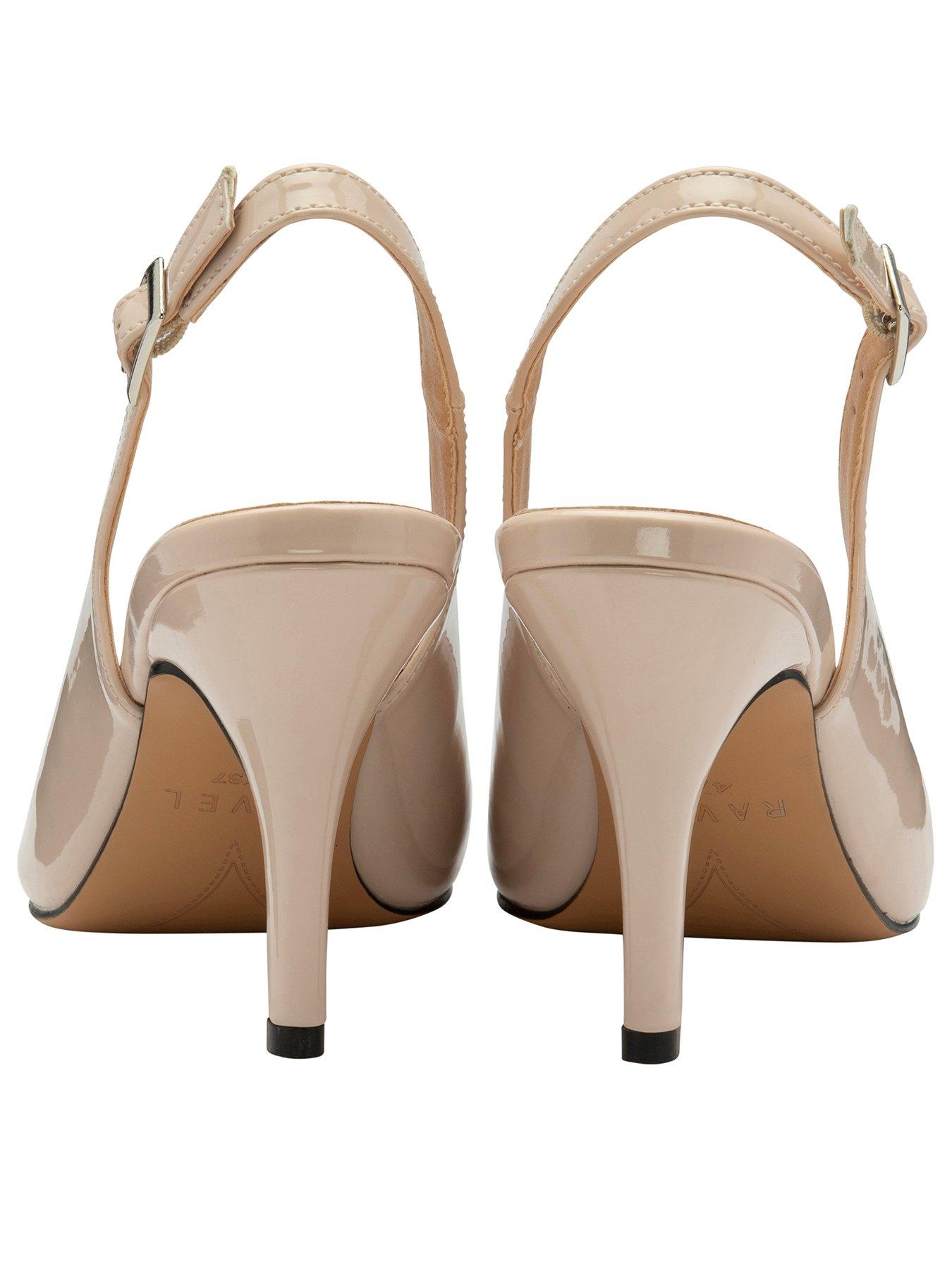 Image 3 of 4 of Ravel Kavan Sling Back Heel - Nude