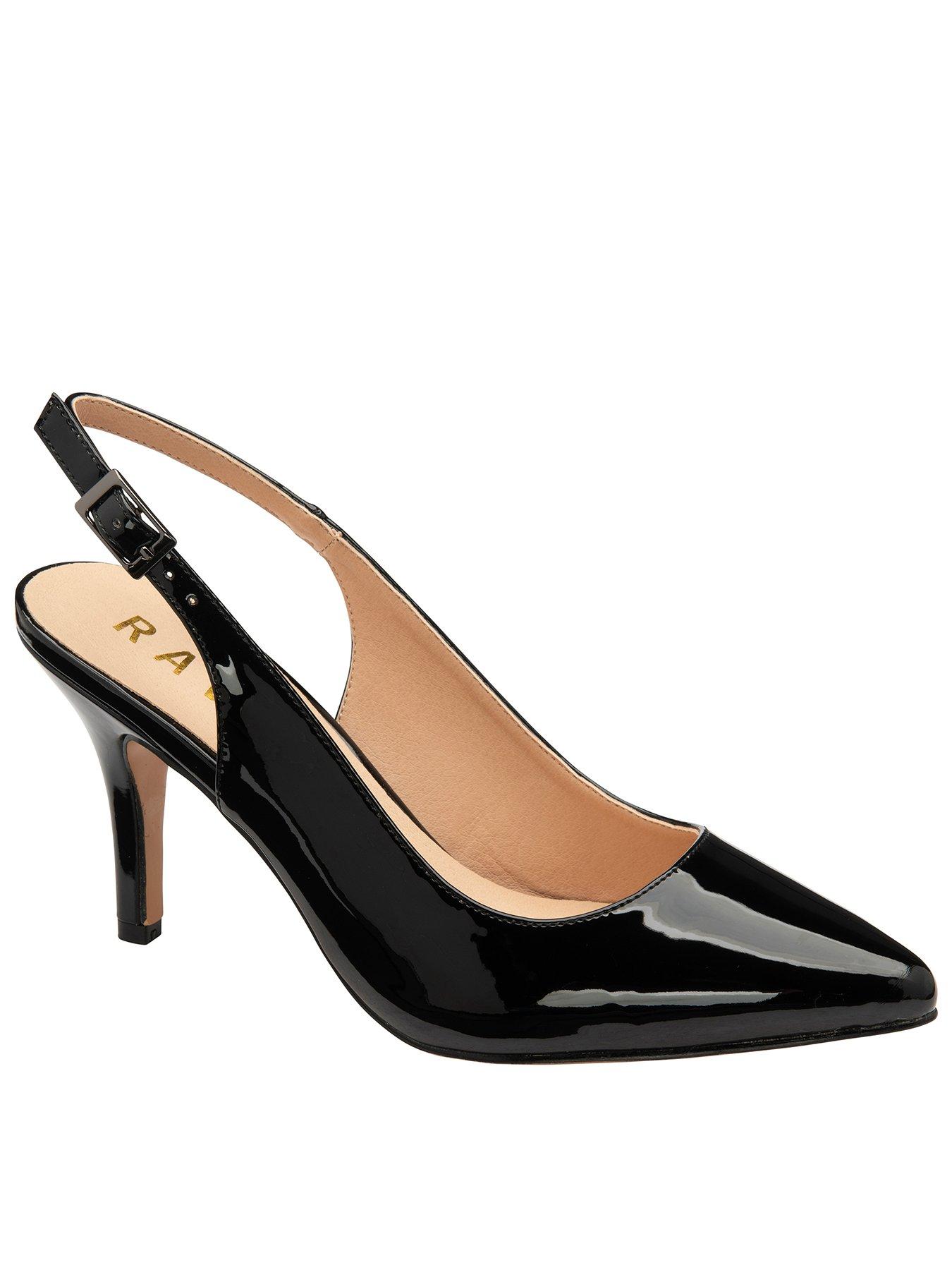 Image 1 of 4 of Ravel Kavan Sling Back Heel - Black