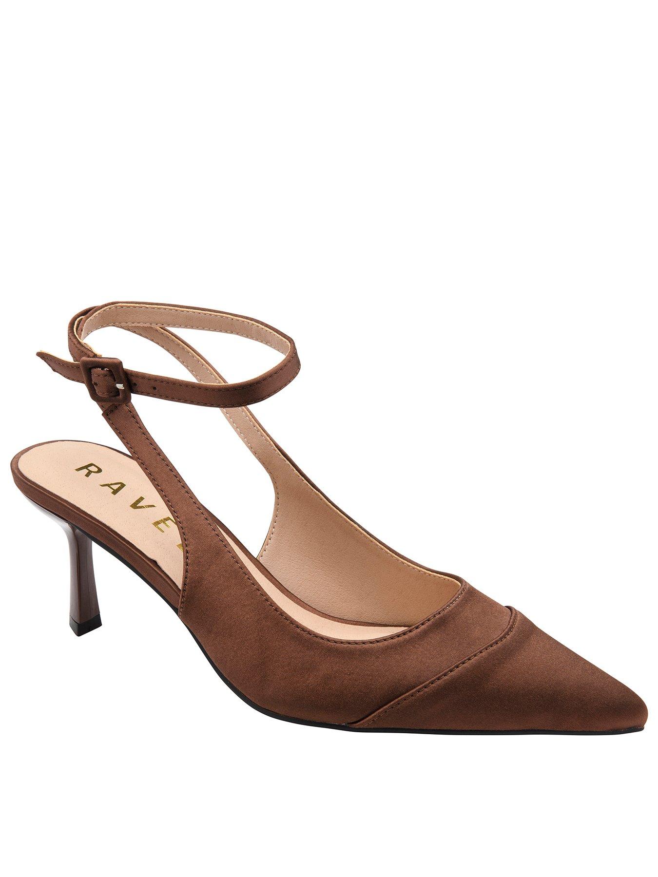 Ravel Catrine Sling Back Heel - Brown