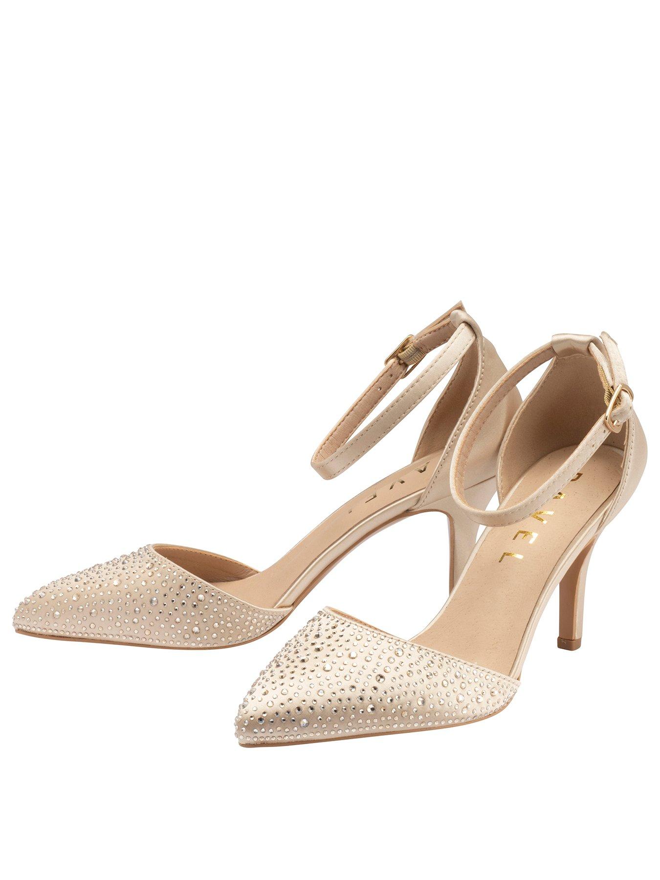 Image 2 of 4 of Ravel Hale Court Heel Shoe - Gold