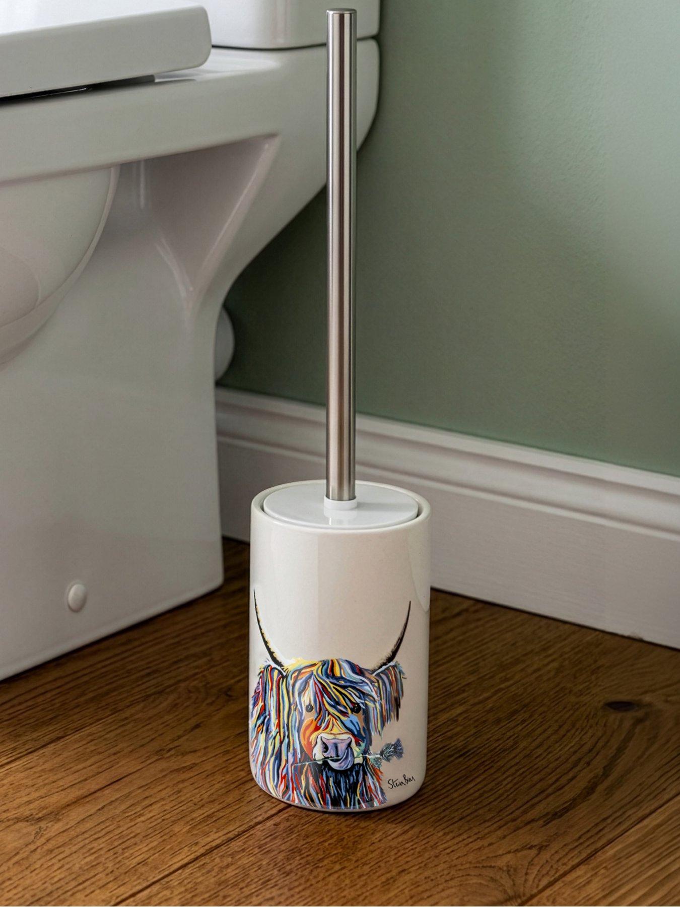 Croydex Steven Brown Toilet Brush - Lizzie Mccoo