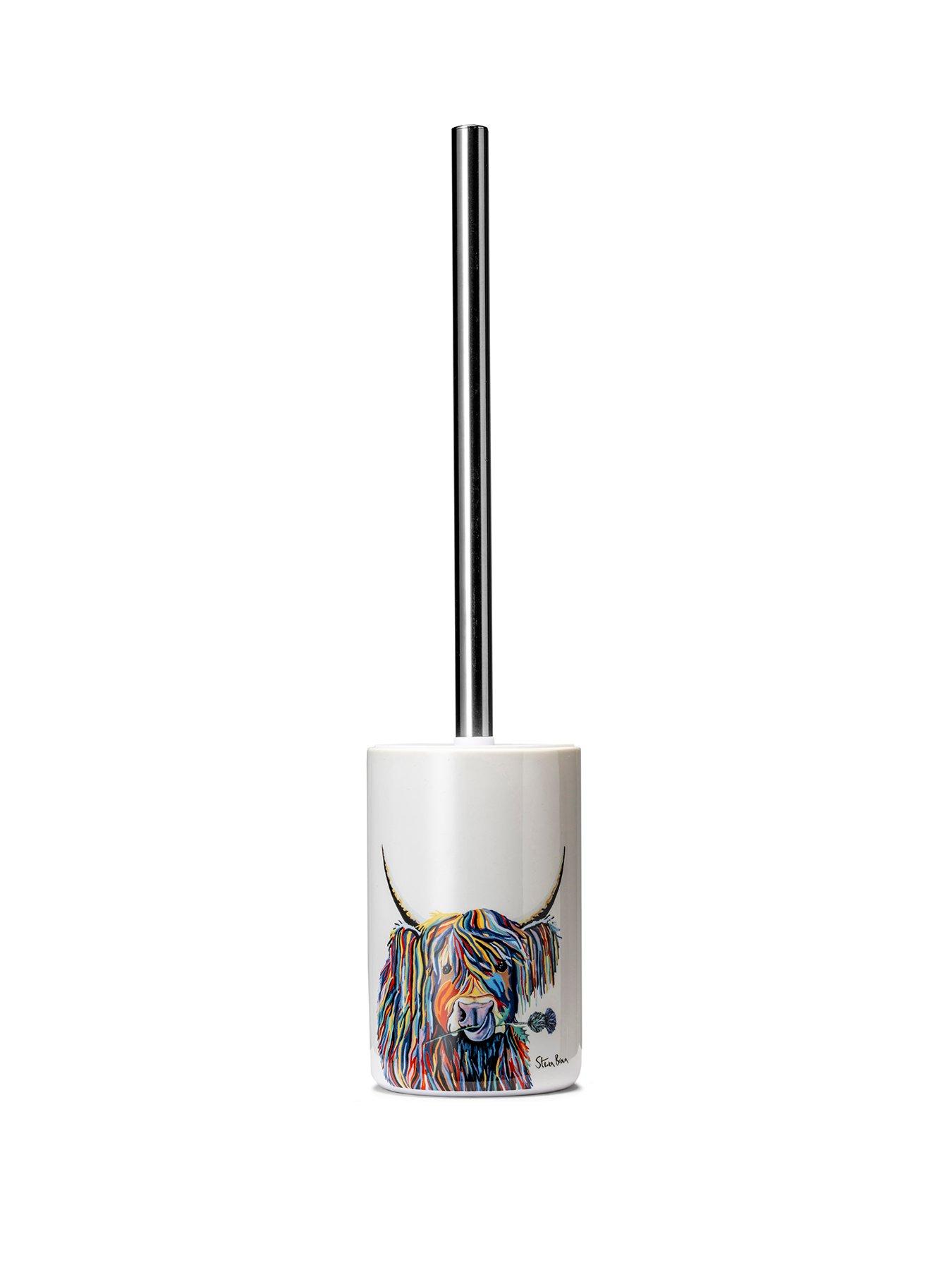 Image 2 of 5 of Croydex Steven Brown Toilet Brush - Lizzie Mccoo