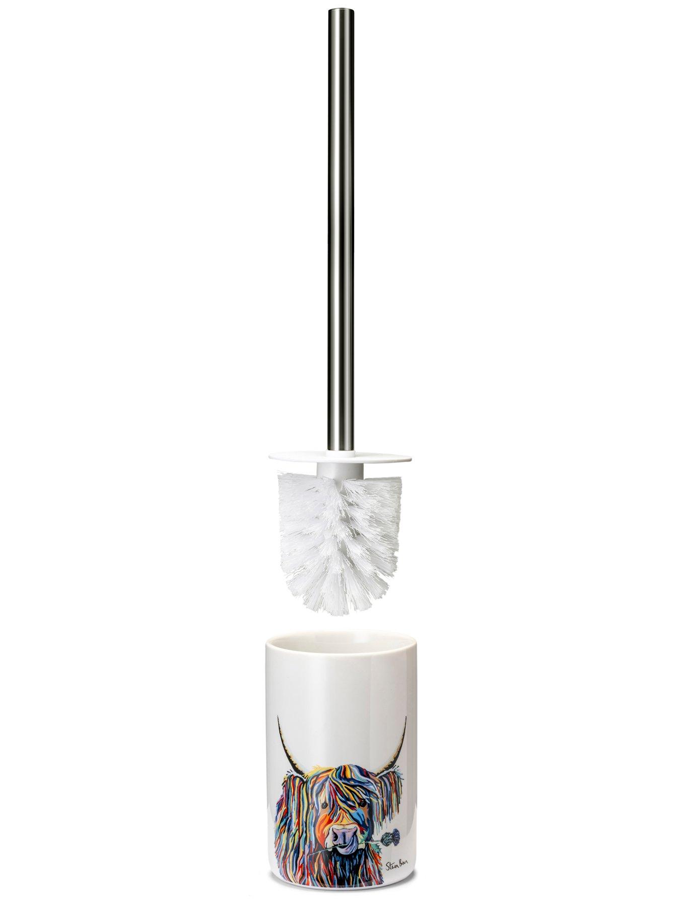 Image 3 of 5 of Croydex Steven Brown Toilet Brush - Lizzie Mccoo
