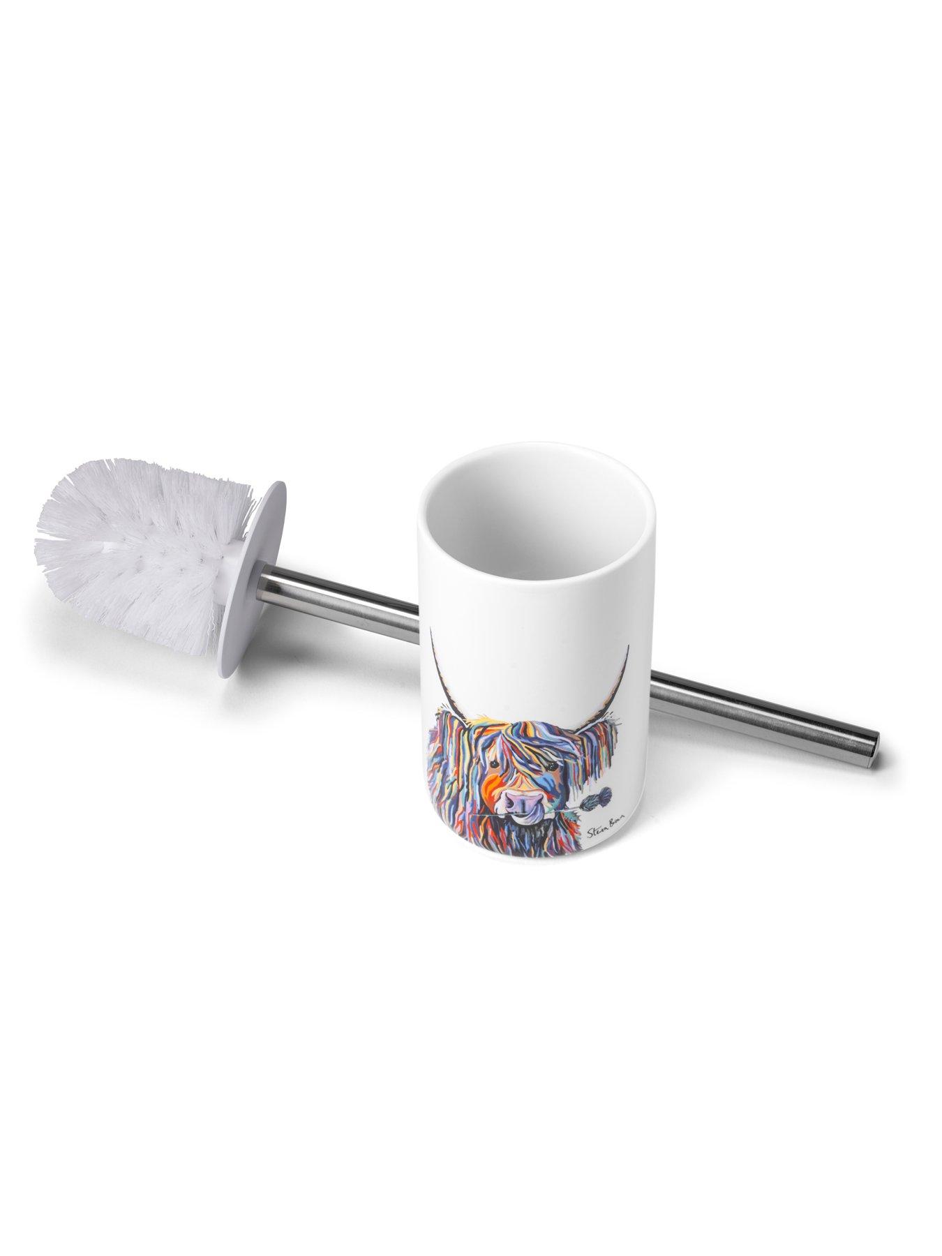 Image 4 of 5 of Croydex Steven Brown Toilet Brush - Lizzie Mccoo