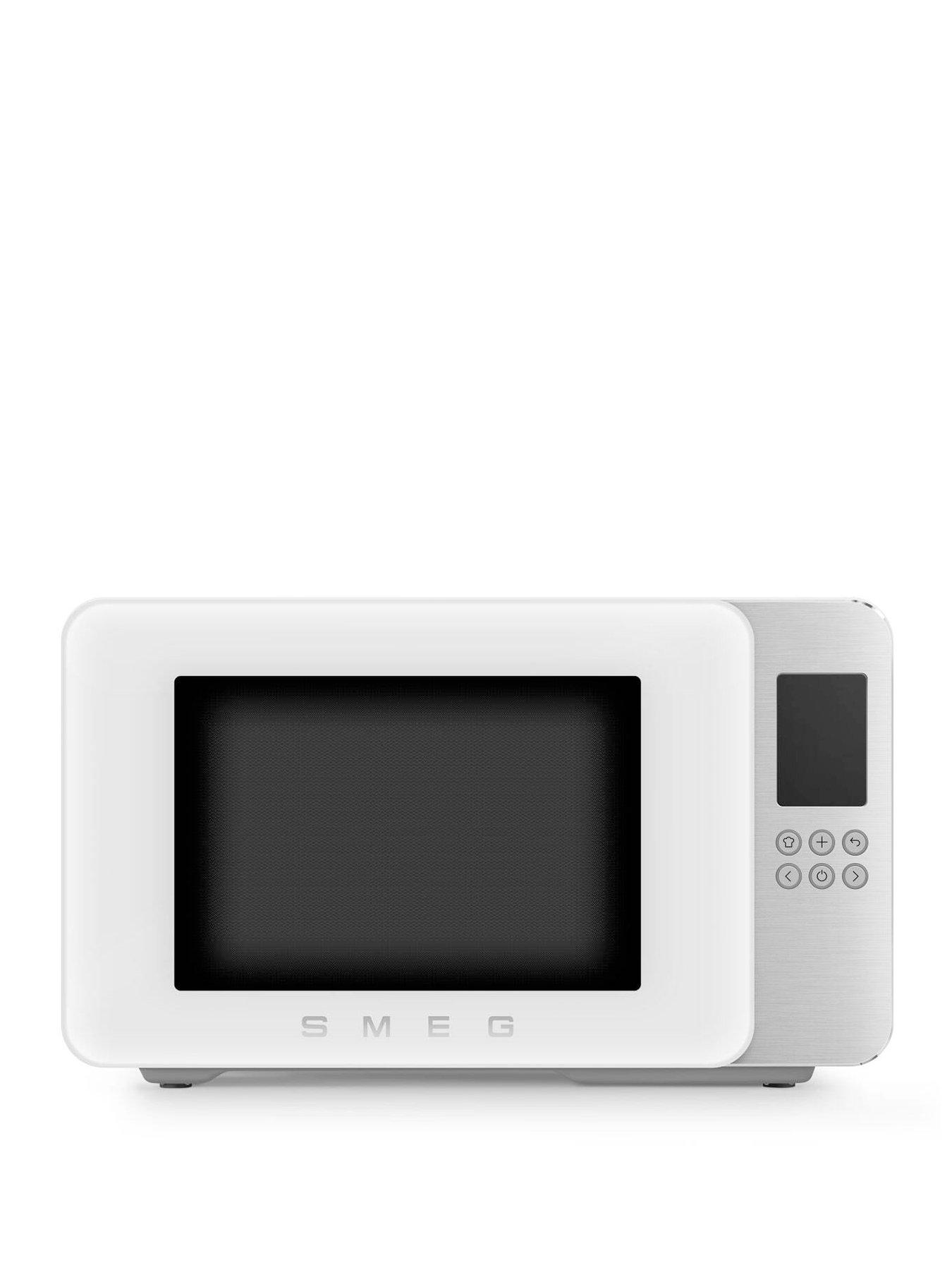 Smeg Microwave with Grill, White