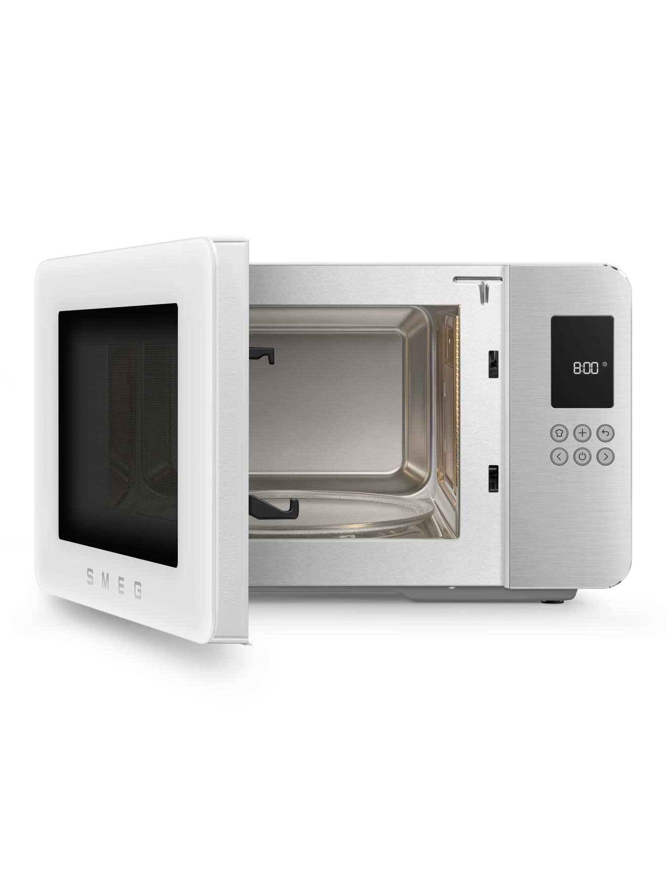 Image 2 of 7 of Smeg Microwave with Grill, White