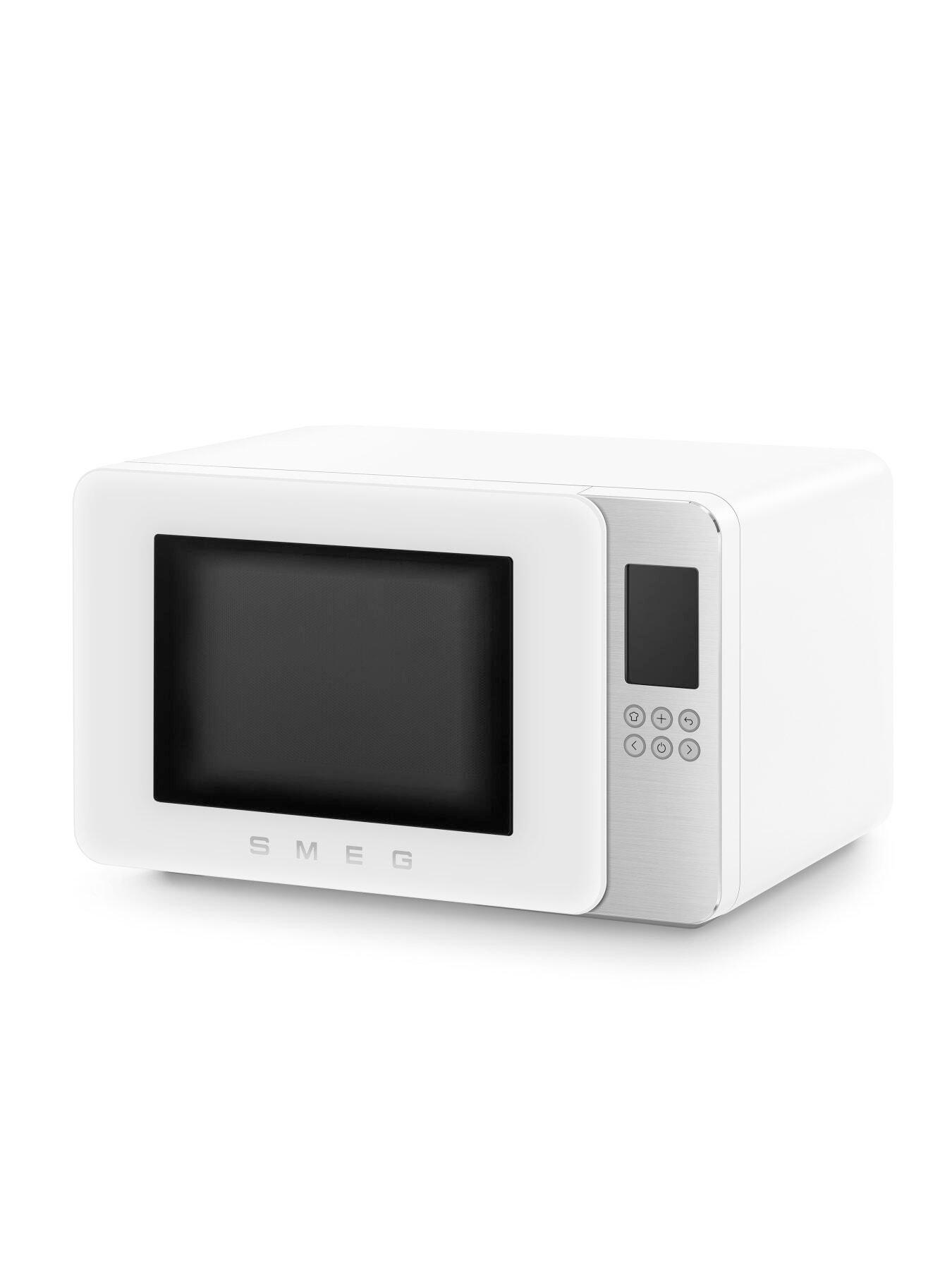 Image 4 of 7 of Smeg Microwave with Grill, White