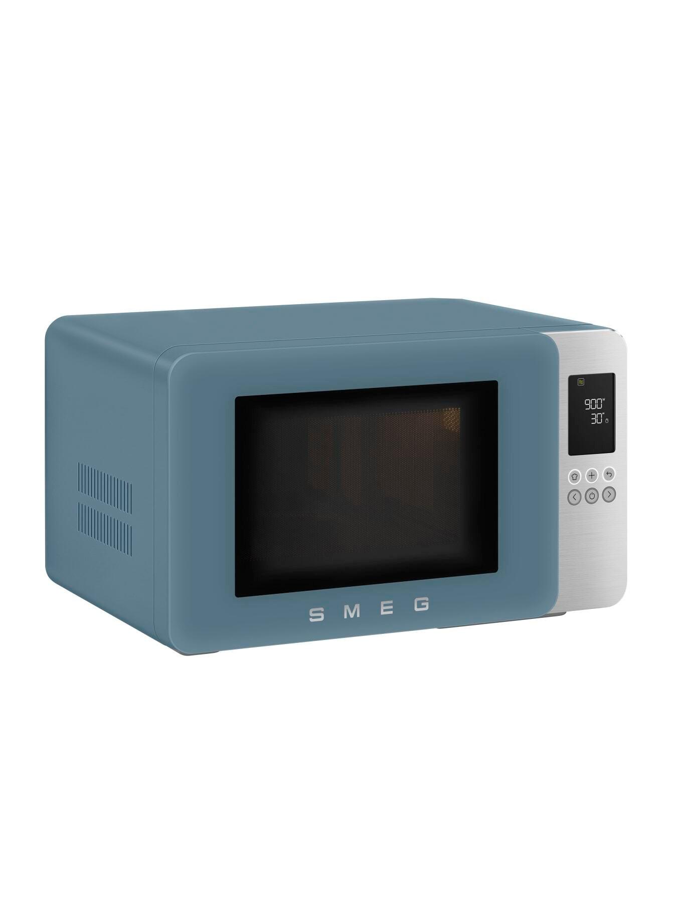 Image 3 of 7 of Smeg Microwave with Grill, Storm Blue