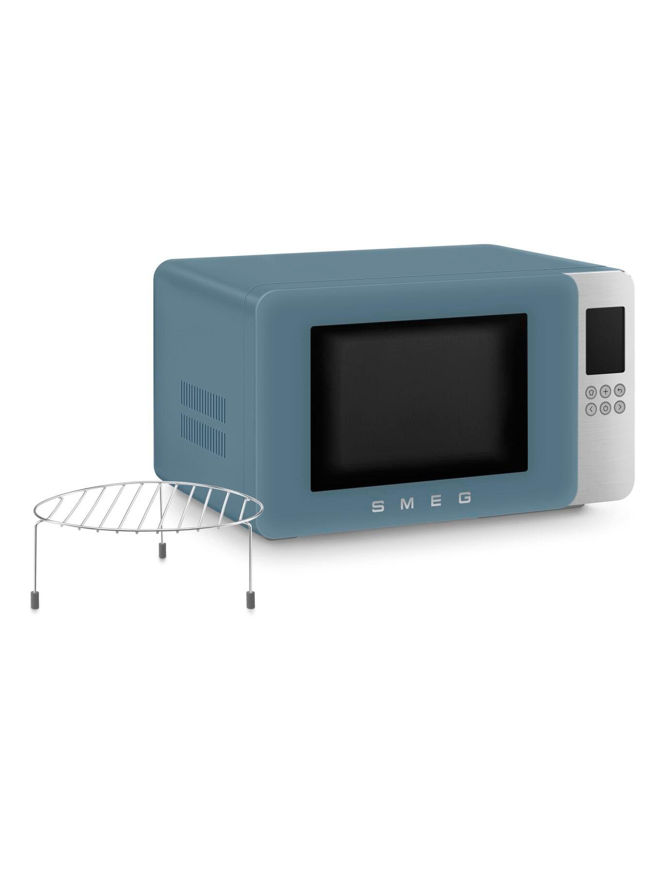 Image 5 of 7 of Smeg Microwave with Grill, Storm Blue