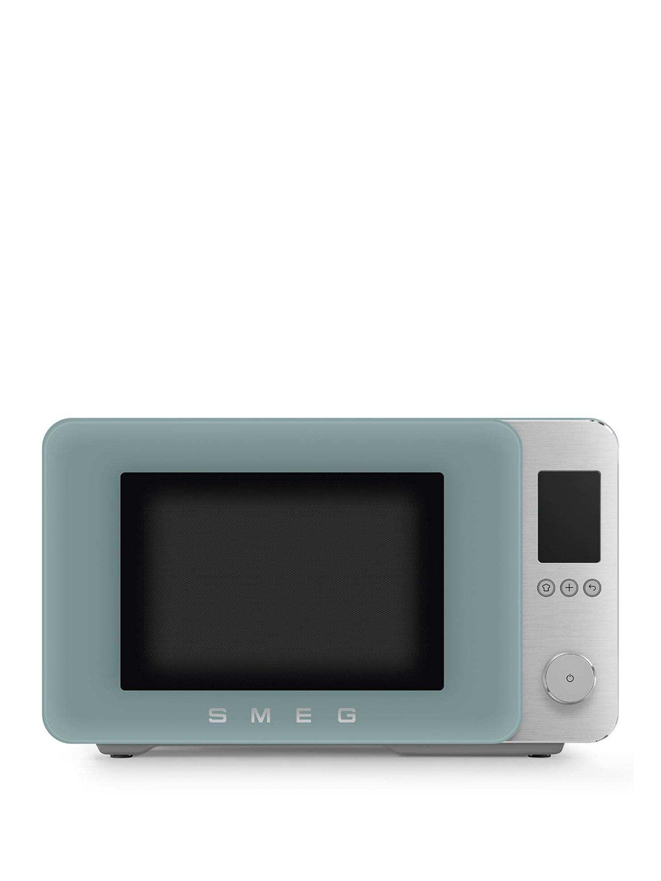 Smeg Microwave with Oven, Air Fry, Grill, Emerald Green