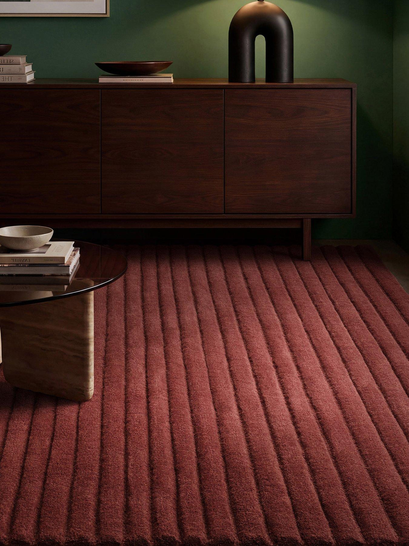 Image 1 of 7 of Asiatic Linie Rug Burgundy 120 X 170