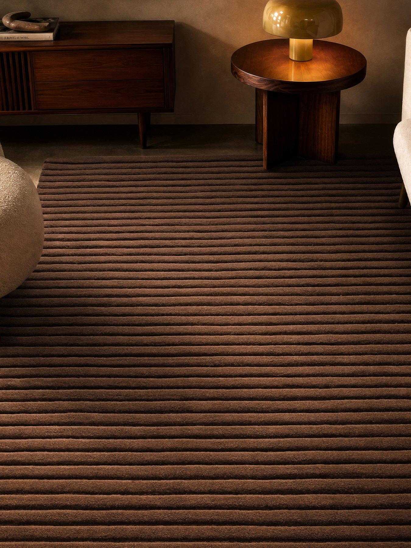 Image 1 of 7 of Asiatic Linie Rug Cocoa 160 X 230